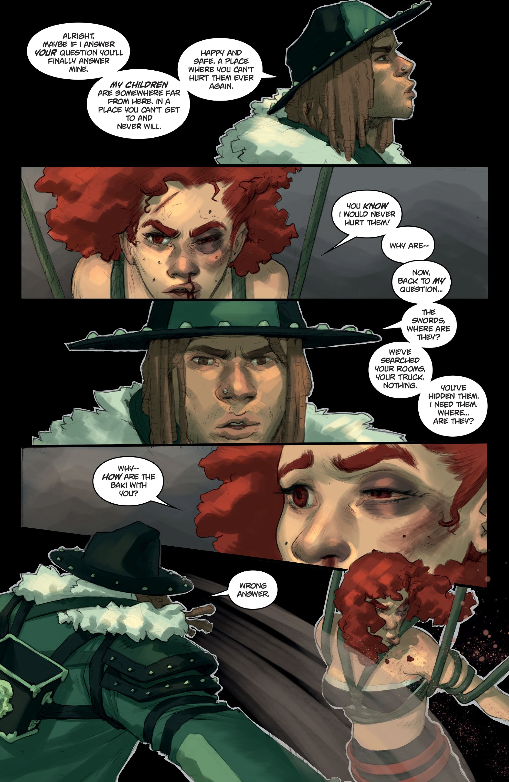 Read online Lucy Claire: Redemption comic -  Issue #5 - 5