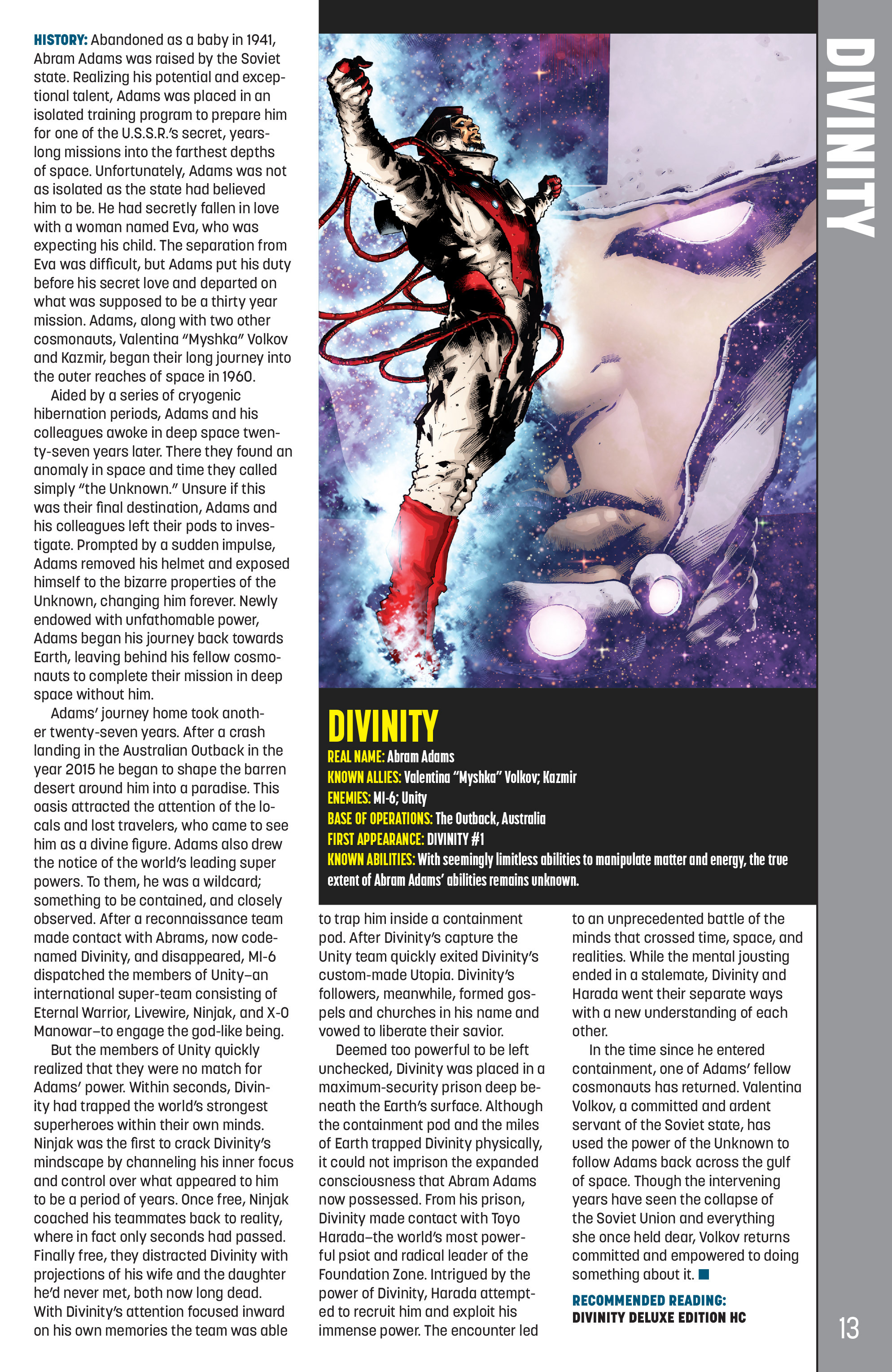 Read online Valiant Universe Handbook 2016 Edition comic -  Issue # Full - 13