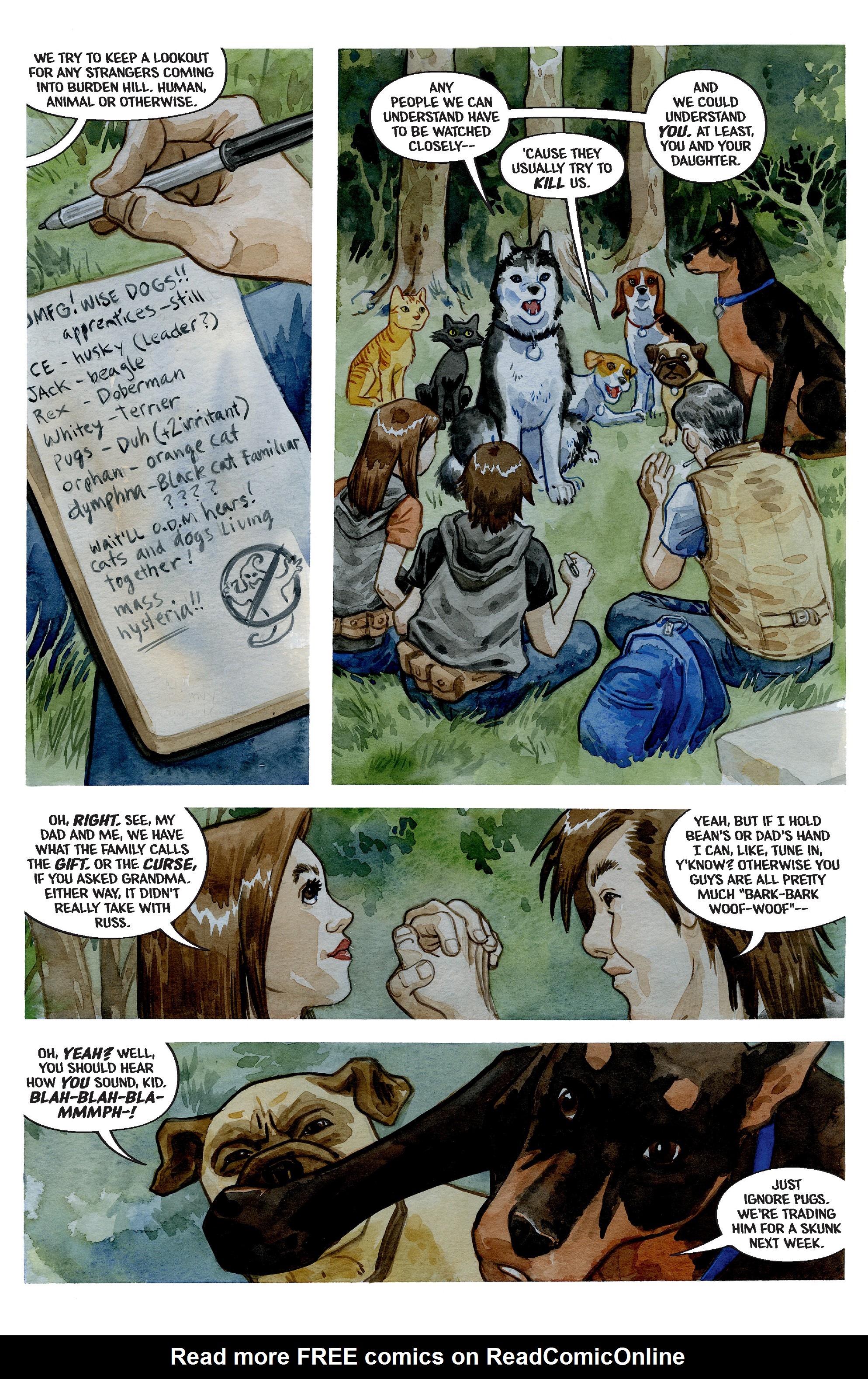 Read online Beasts of Burden: The Presence of Others comic -  Issue #1 - 7
