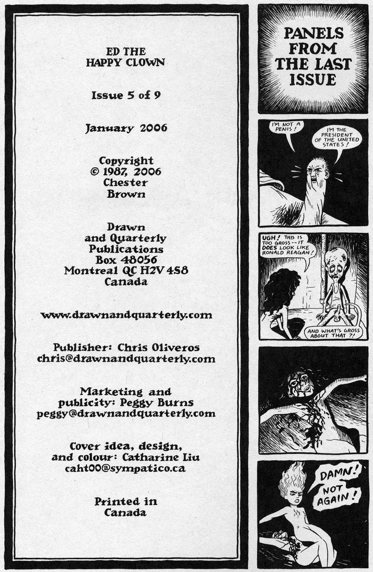 Read online Ed the Happy Clown comic -  Issue #5 - 2