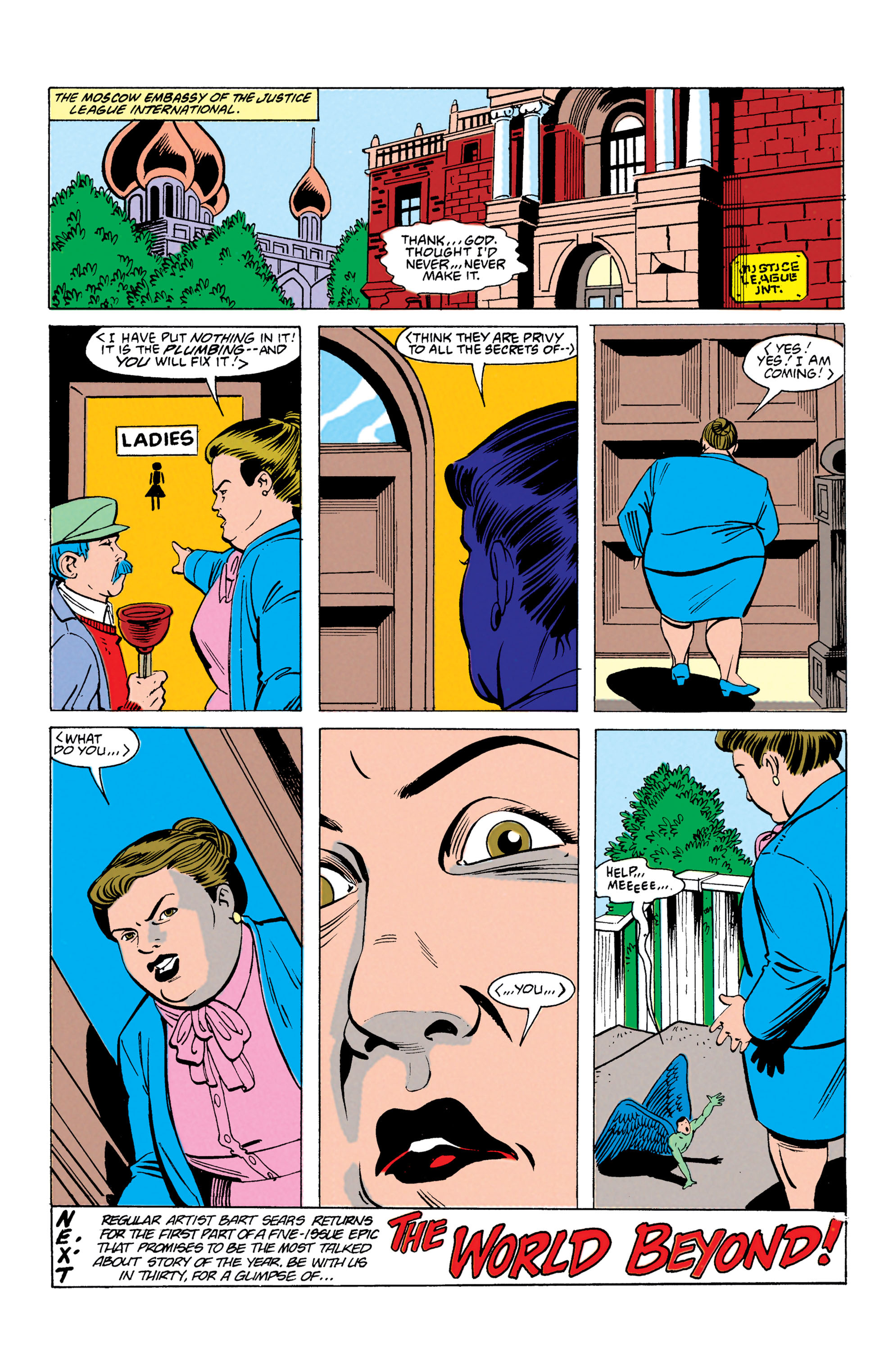 Read online Justice League Europe comic -  Issue #14 - 23