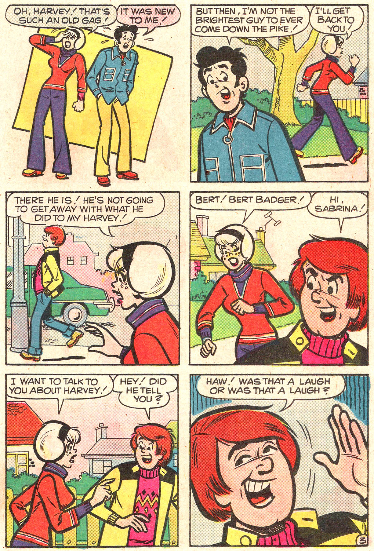 Read online Sabrina The Teenage Witch (1971) comic -  Issue #38 - 15