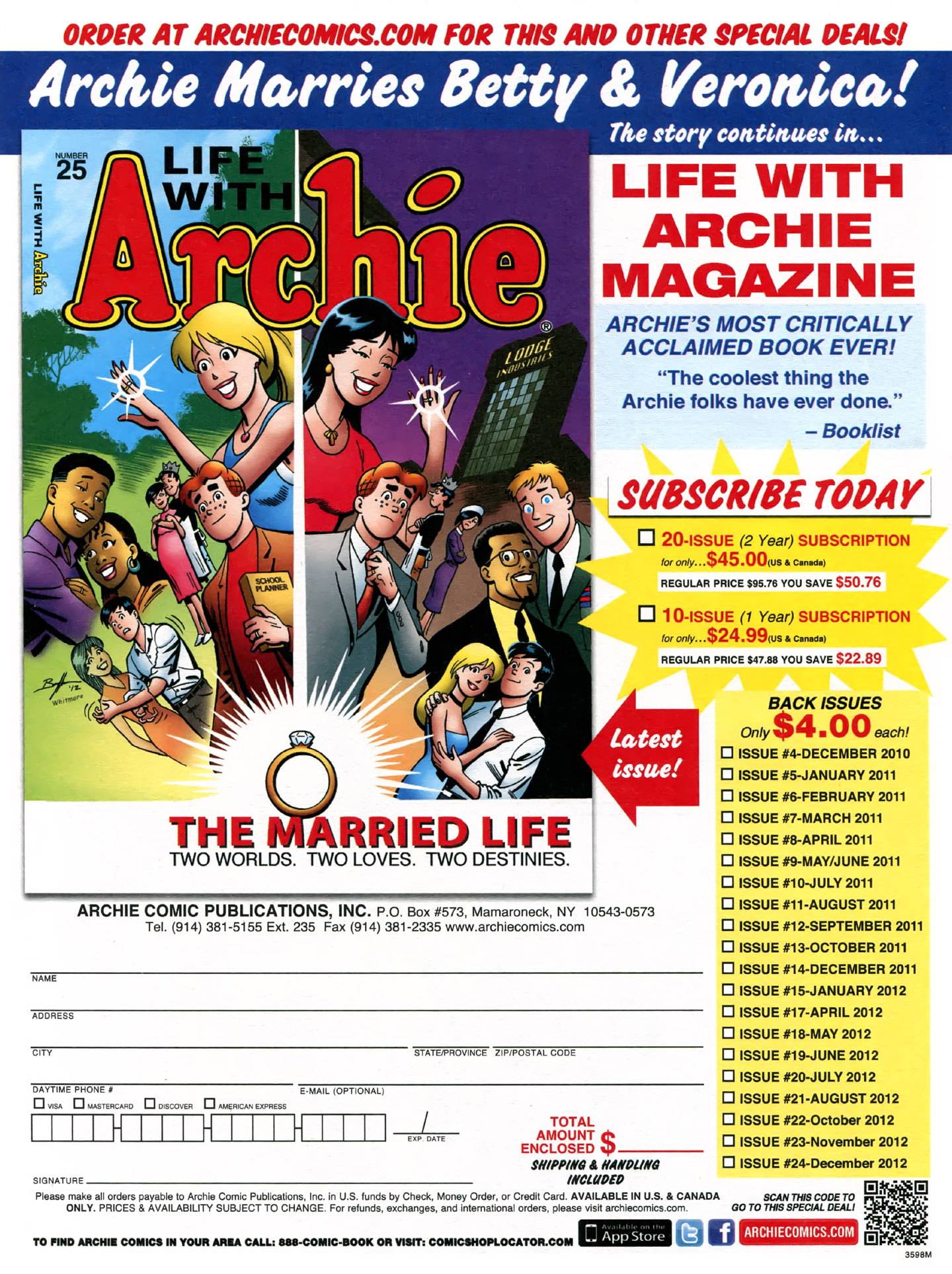 Read online Life With Archie (2010) comic -  Issue #25 - 12