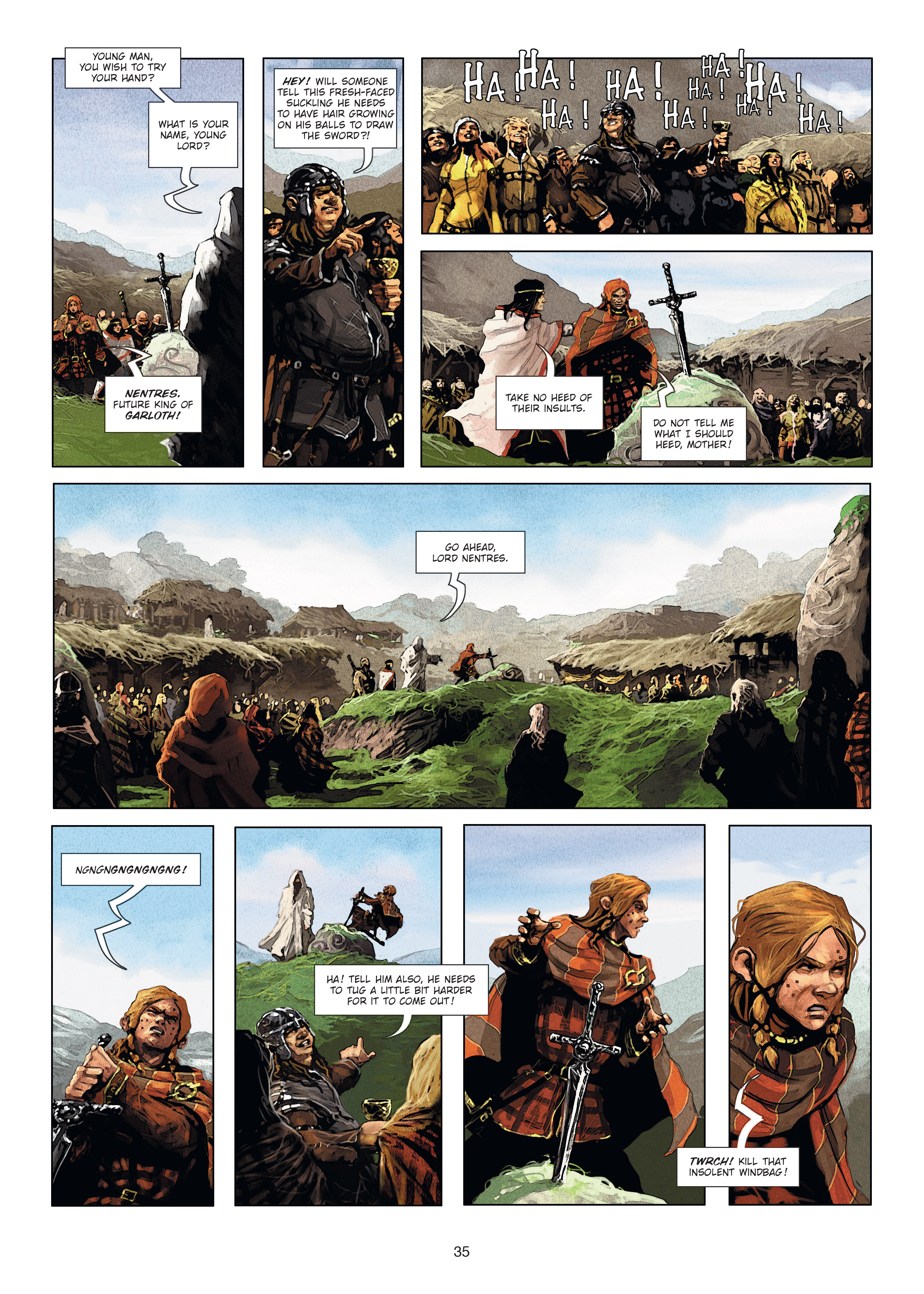 Read online Excalibur - The Chronicles comic -  Issue # TPB 2 - 35