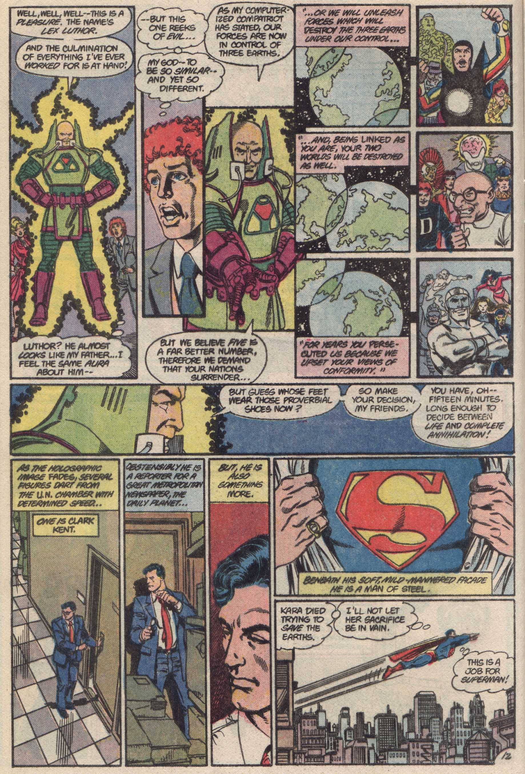 Read online Crisis on Infinite Earths (1985) comic -  Issue #9 - 13