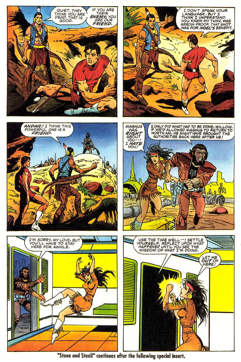 Read online Magnus Robot Fighter (1991) comic -  Issue #12 - 15