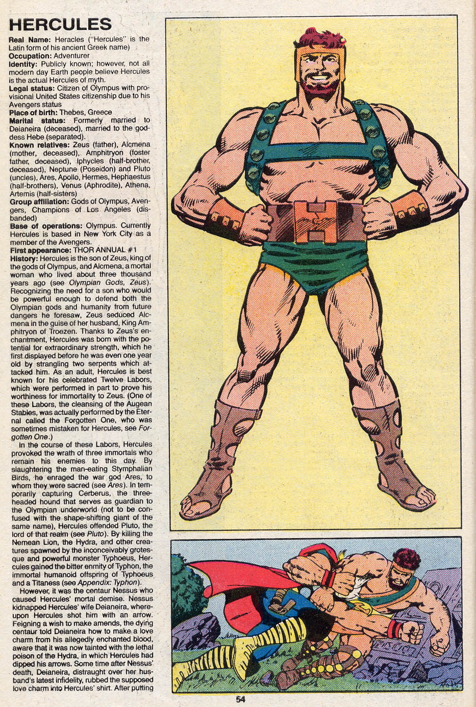 Read online The Official Handbook of the Marvel Universe Deluxe Edition comic -  Issue #5 - 56