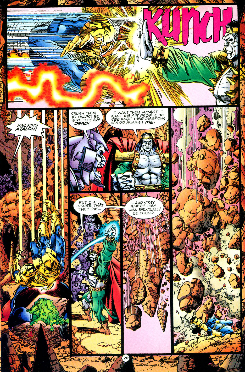 Read online UltraForce (1994) comic -  Issue #1 - 21