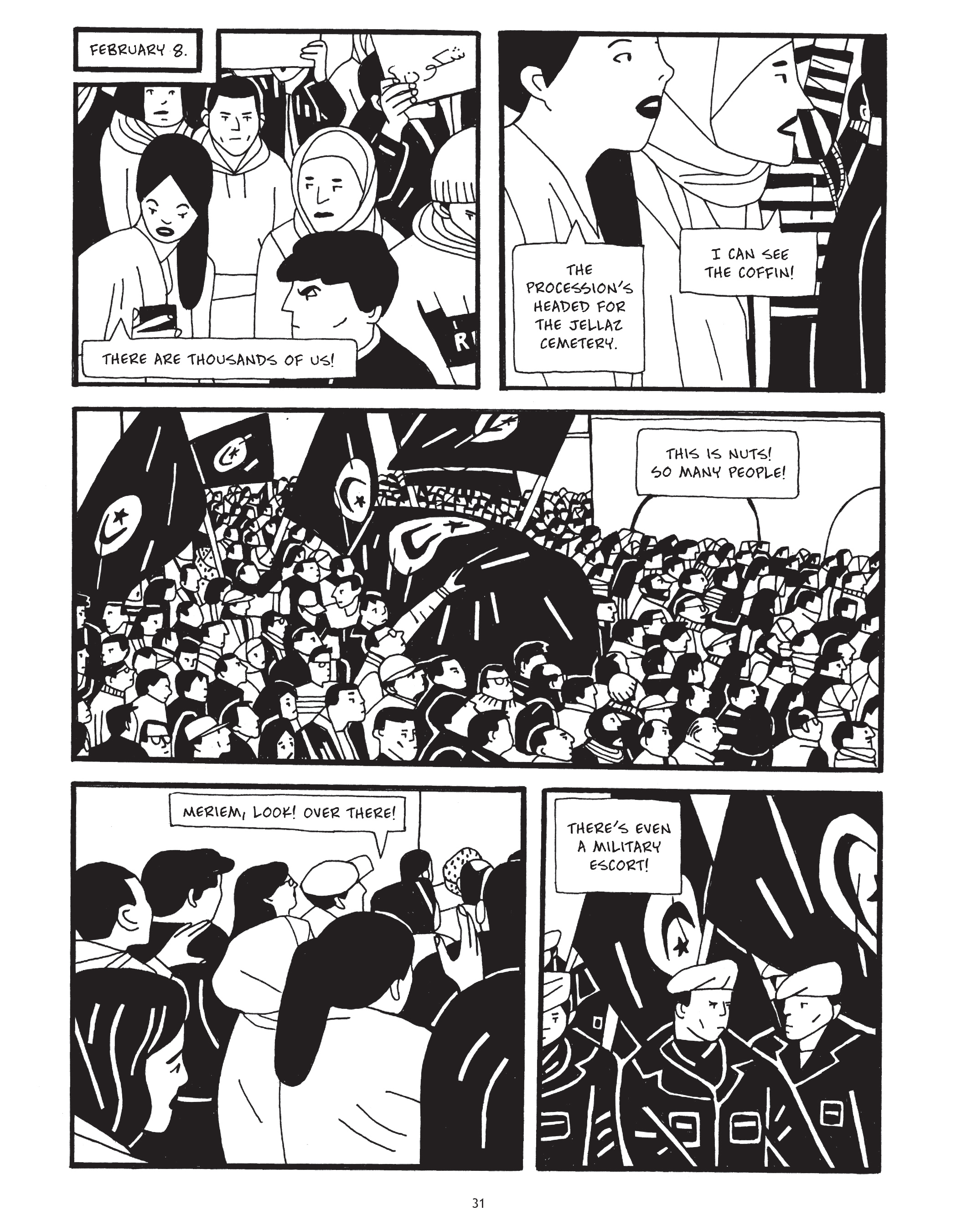 Read online After the Spring: A Story of Tunisian Youth comic -  Issue # TPB - 32