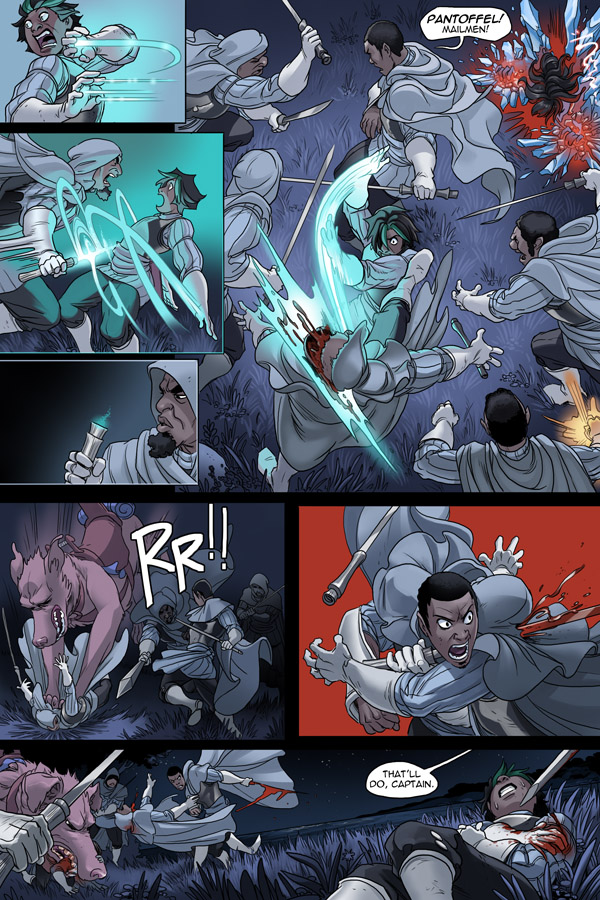 Read online Unsounded comic -  Issue #13 - 109