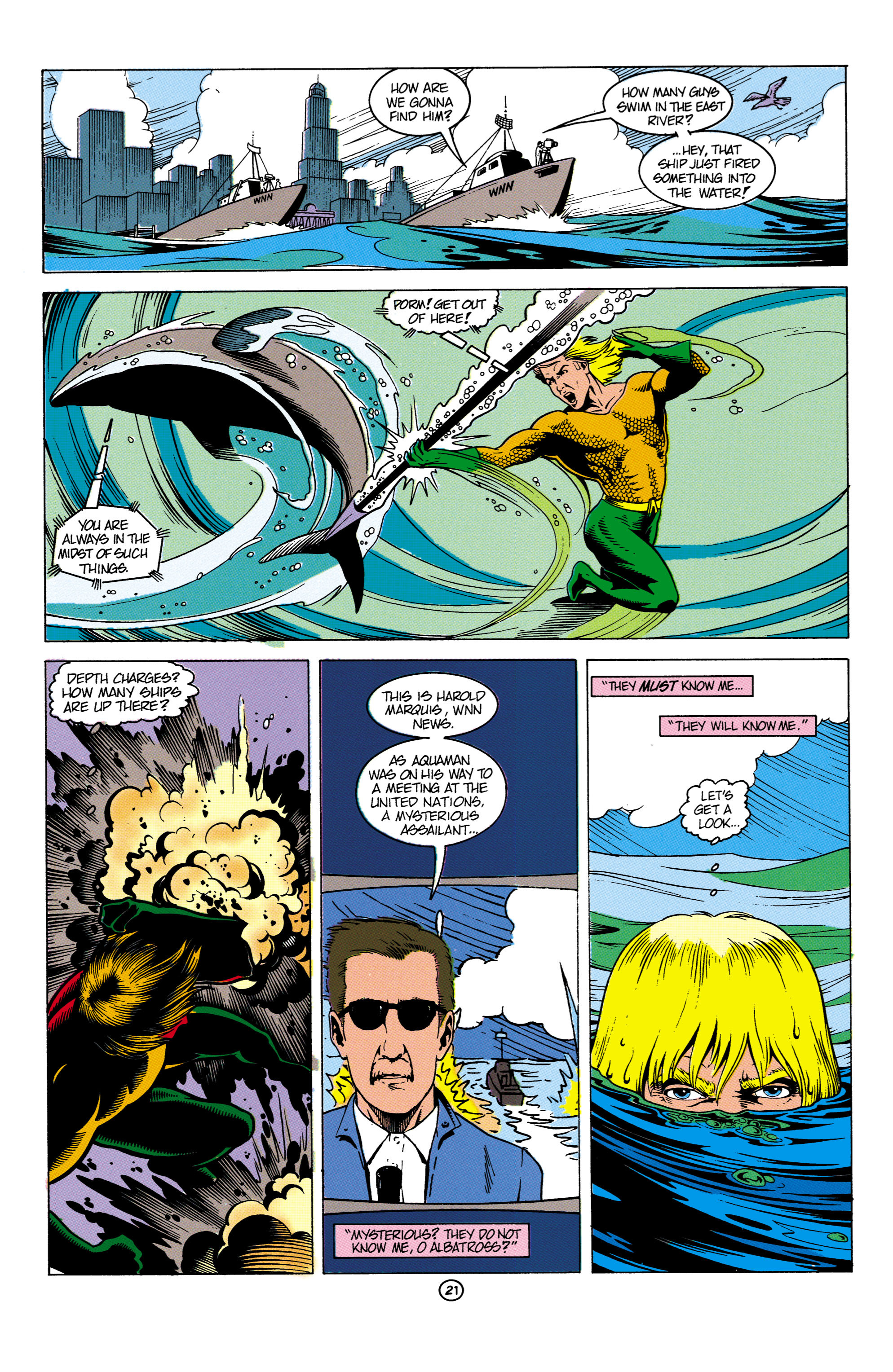 Read online Aquaman (1991) comic -  Issue #4 - 22
