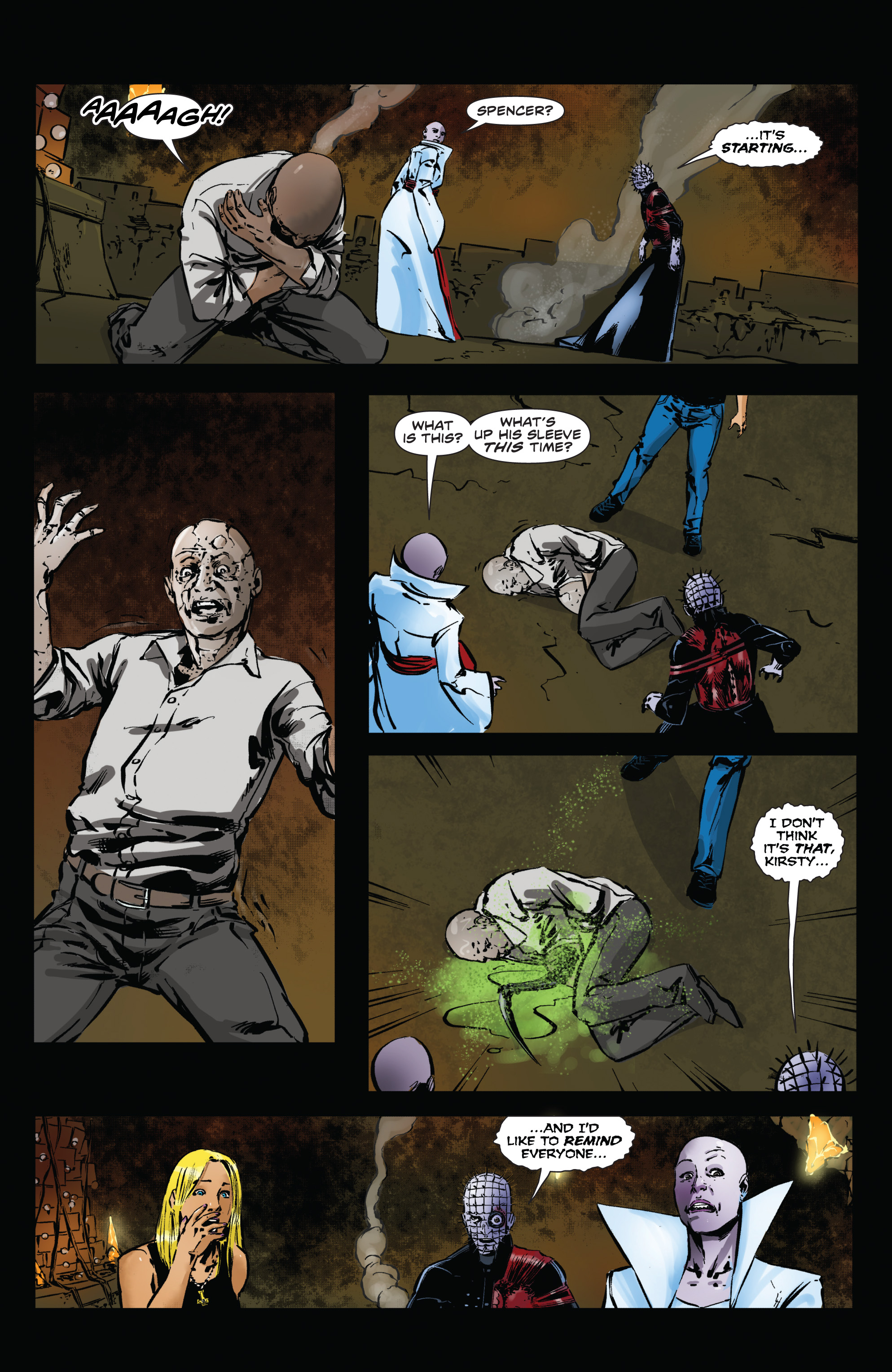 Read online Clive Barker's Hellraiser: The Dark Watch comic -  Issue # TPB 2 - 99