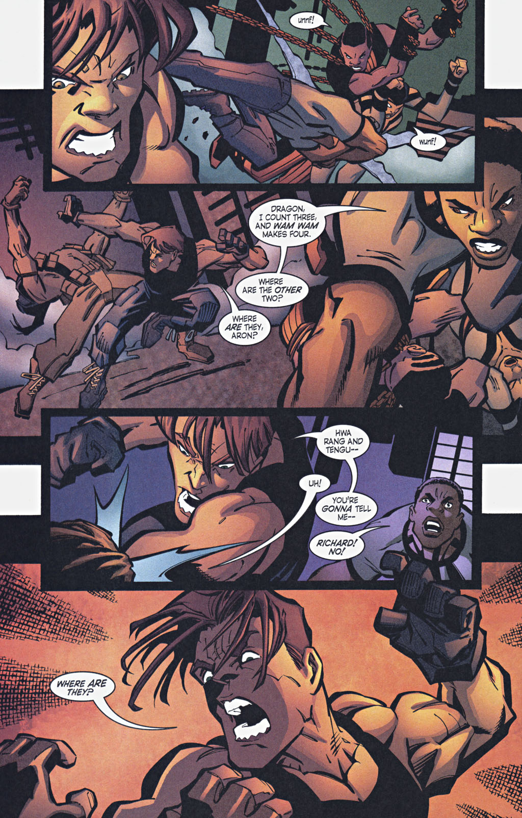 Read online Richard Dragon comic -  Issue #5 - 21
