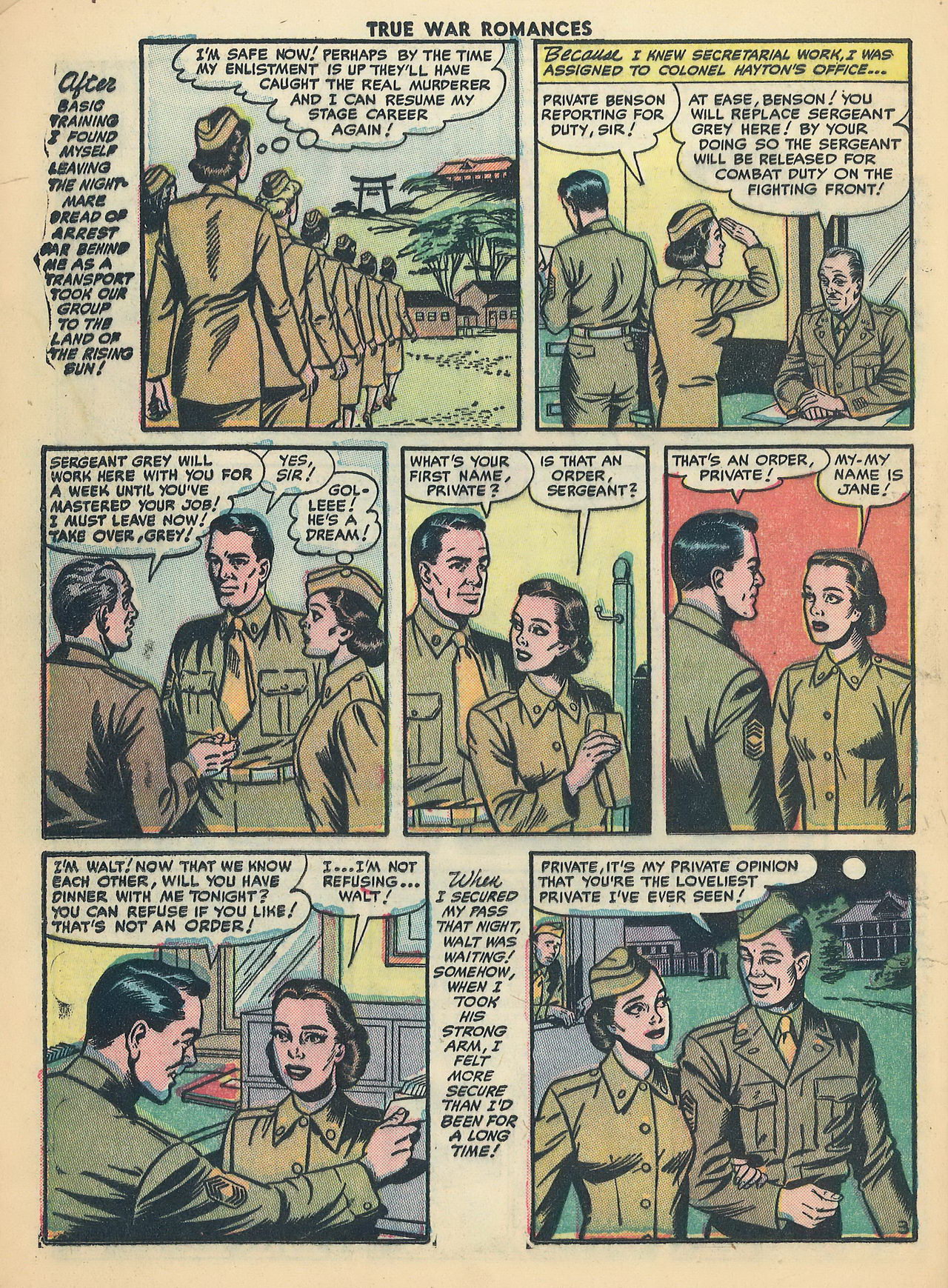 Read online True War Romances comic -  Issue #1 - 20
