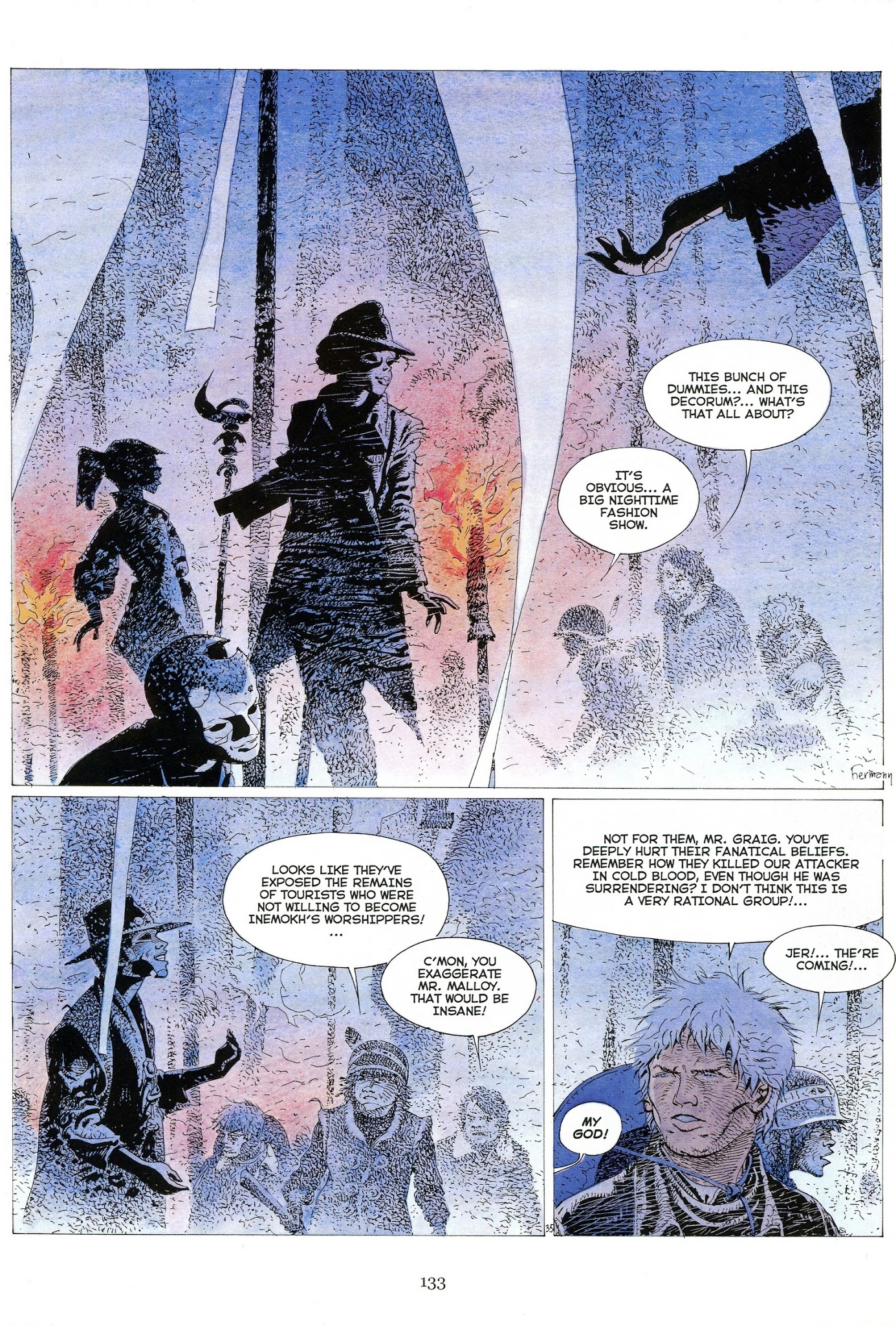 Read online Jeremiah by Hermann comic -  Issue # TPB 2 - 134