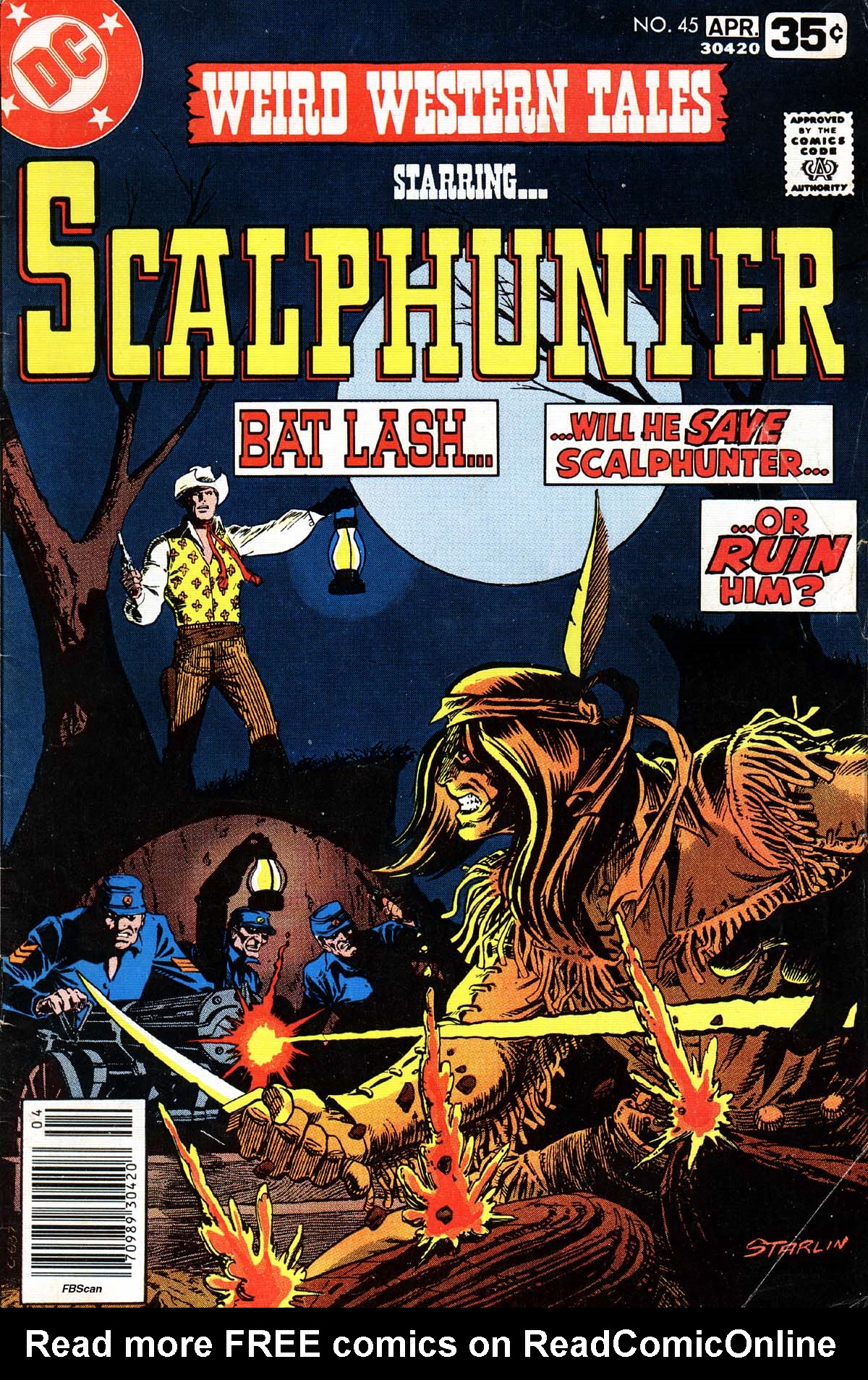 Read online Weird Western Tales (1972) comic -  Issue #45 - 1