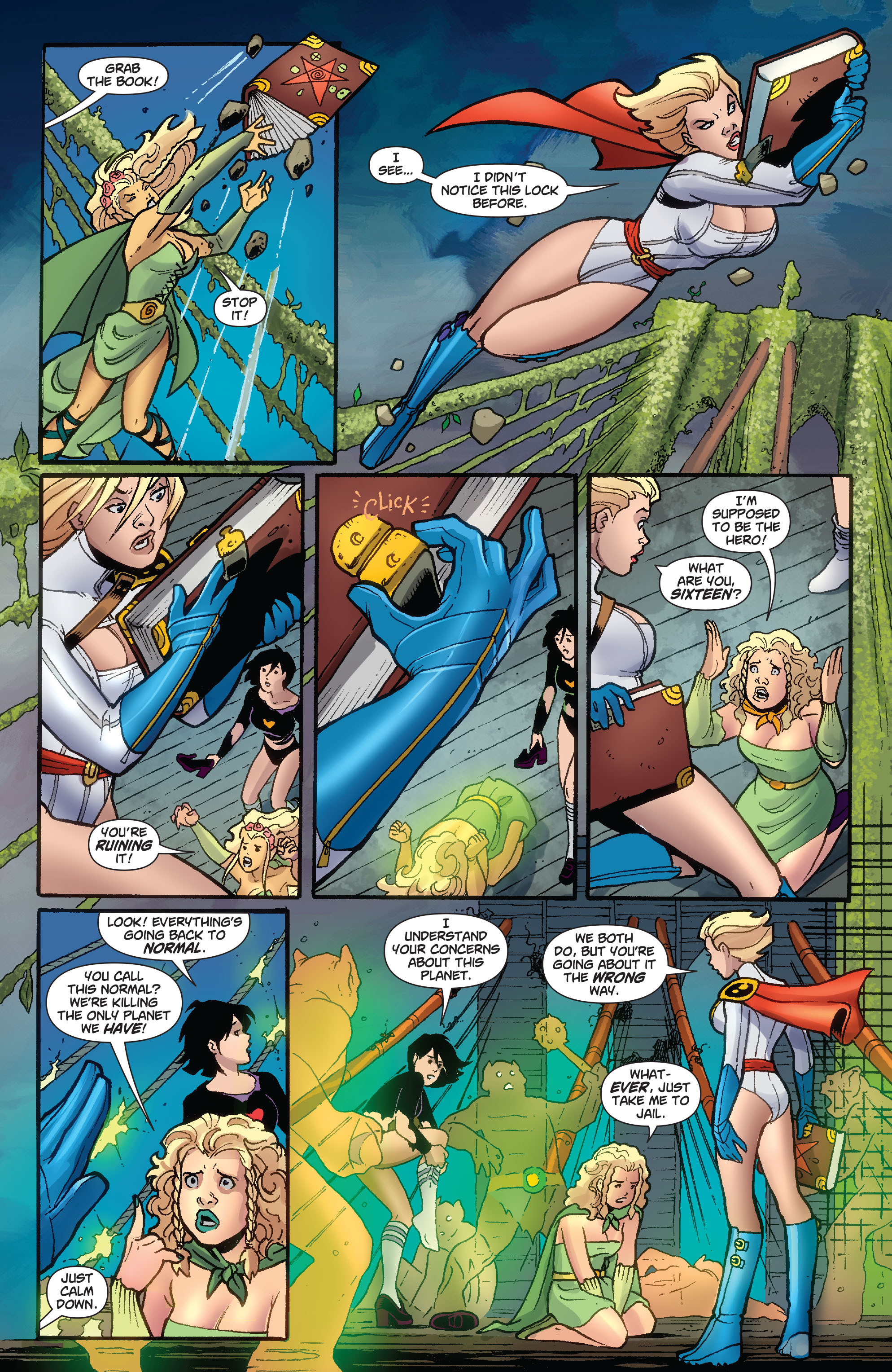 Read online Power Girl (2009) comic -  Issue #4 - 17