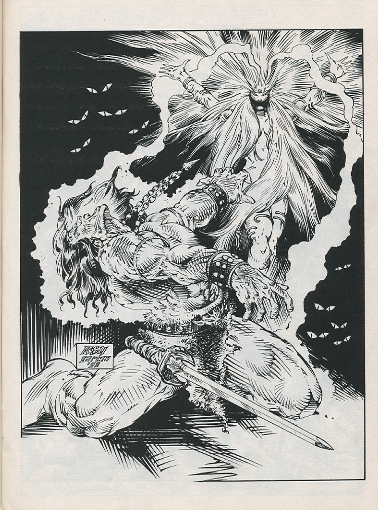 The Savage Sword Of Conan issue 215 - Page 31