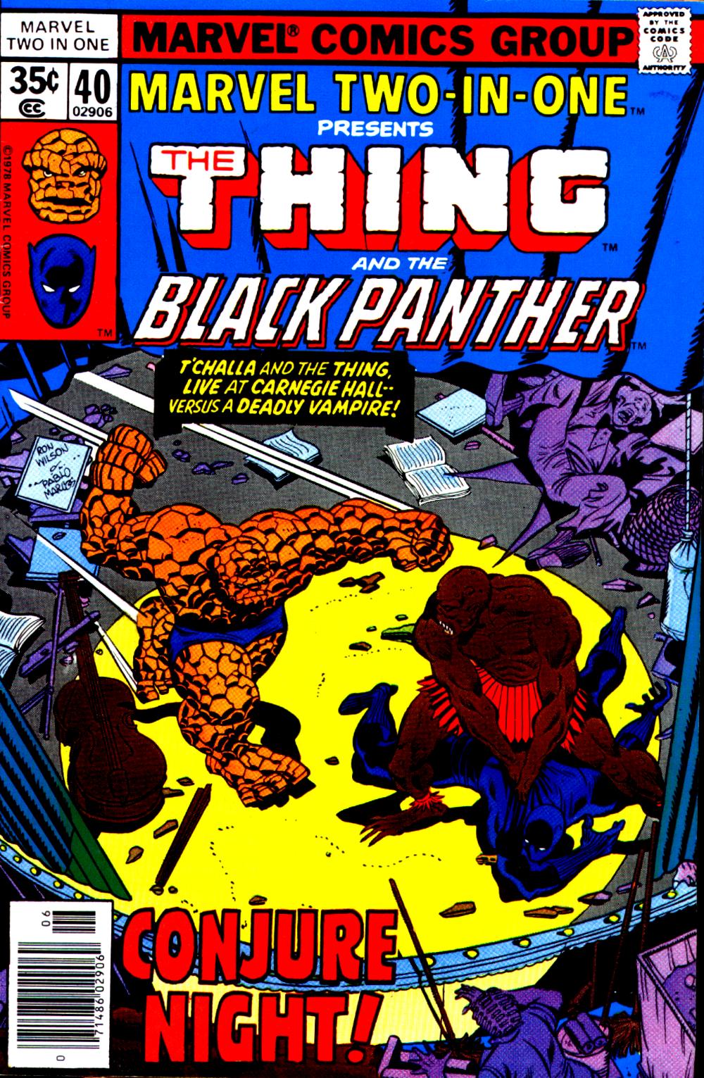 Marvel Two-In-One (1974) issue 40 - Page 1