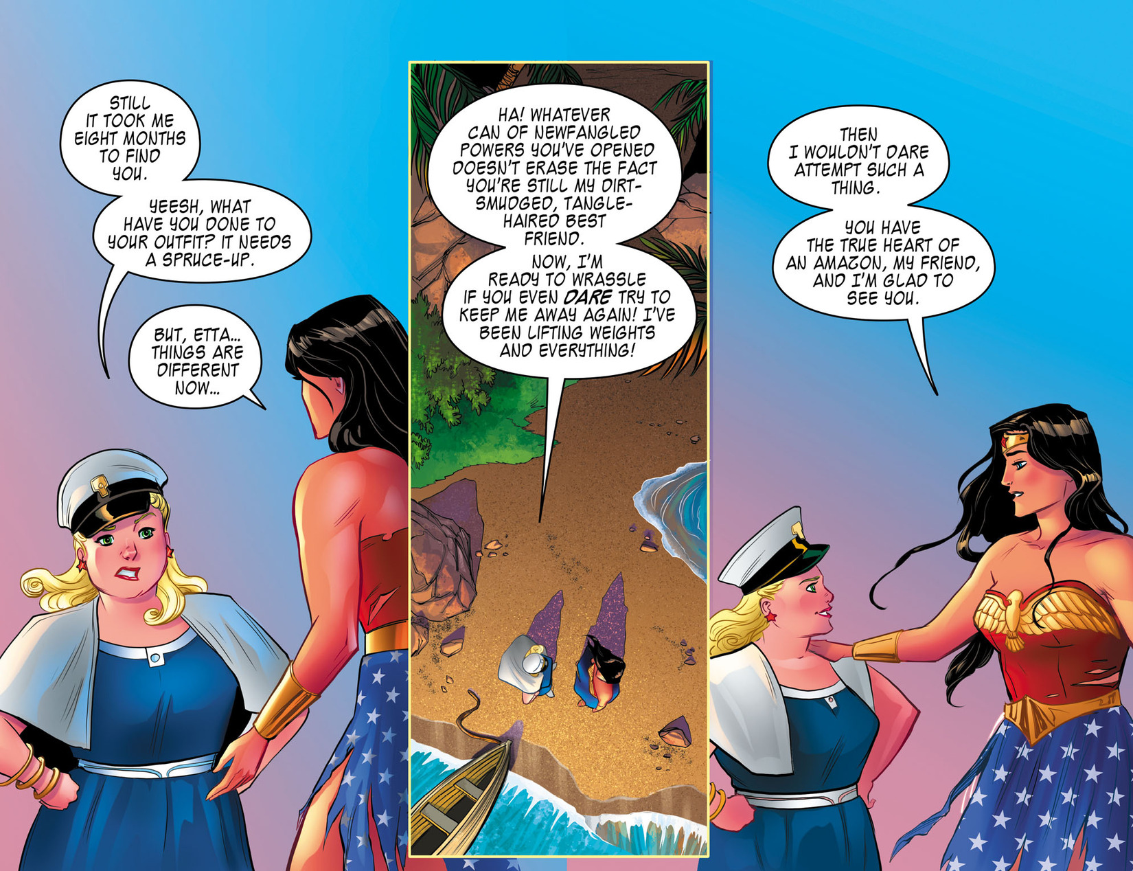 Read online The Legend of Wonder Woman (2015) comic -  Issue #27 - 22