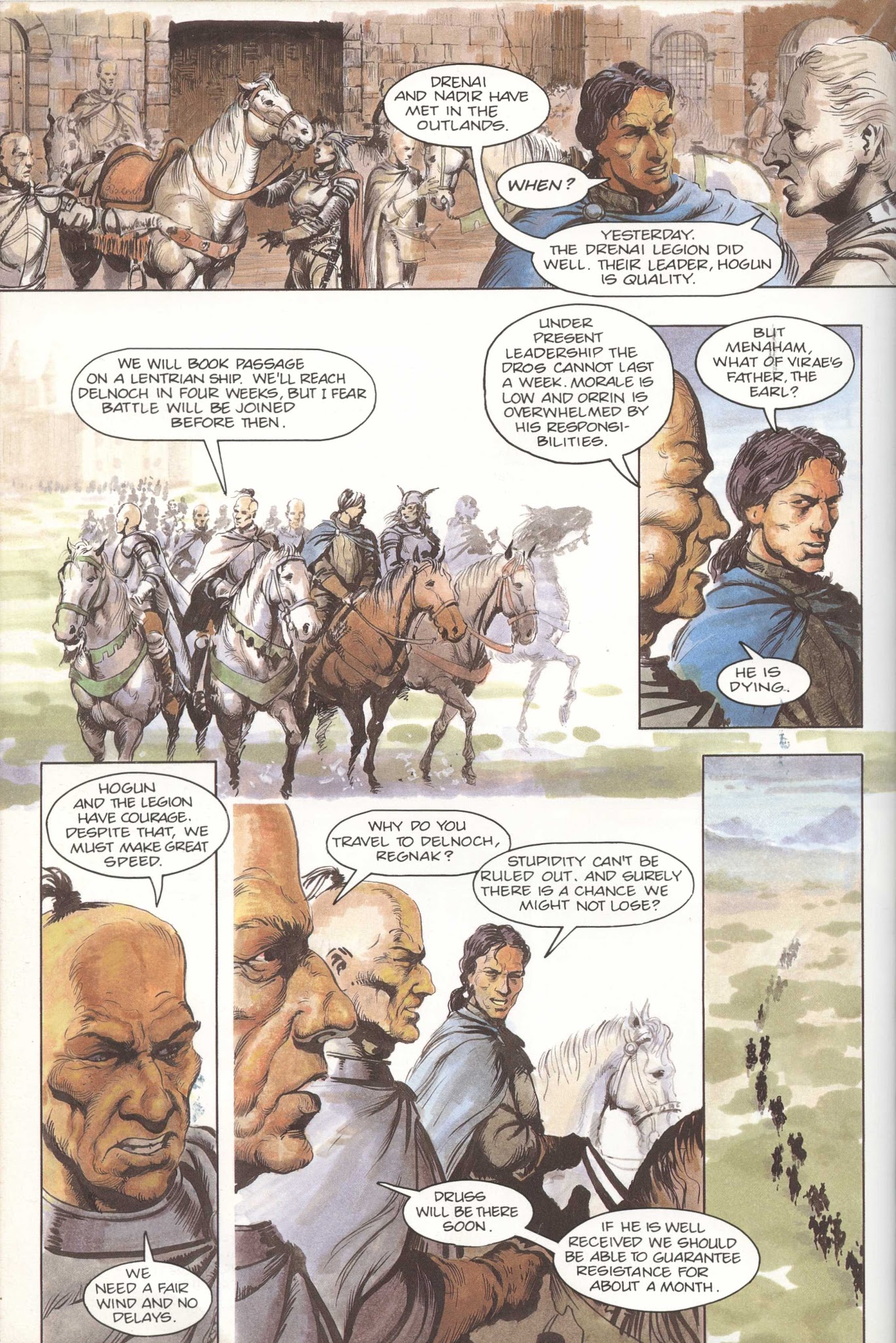 Read online David Gemmell's Legend: A Graphic Novel comic -  Issue # TPB - 27