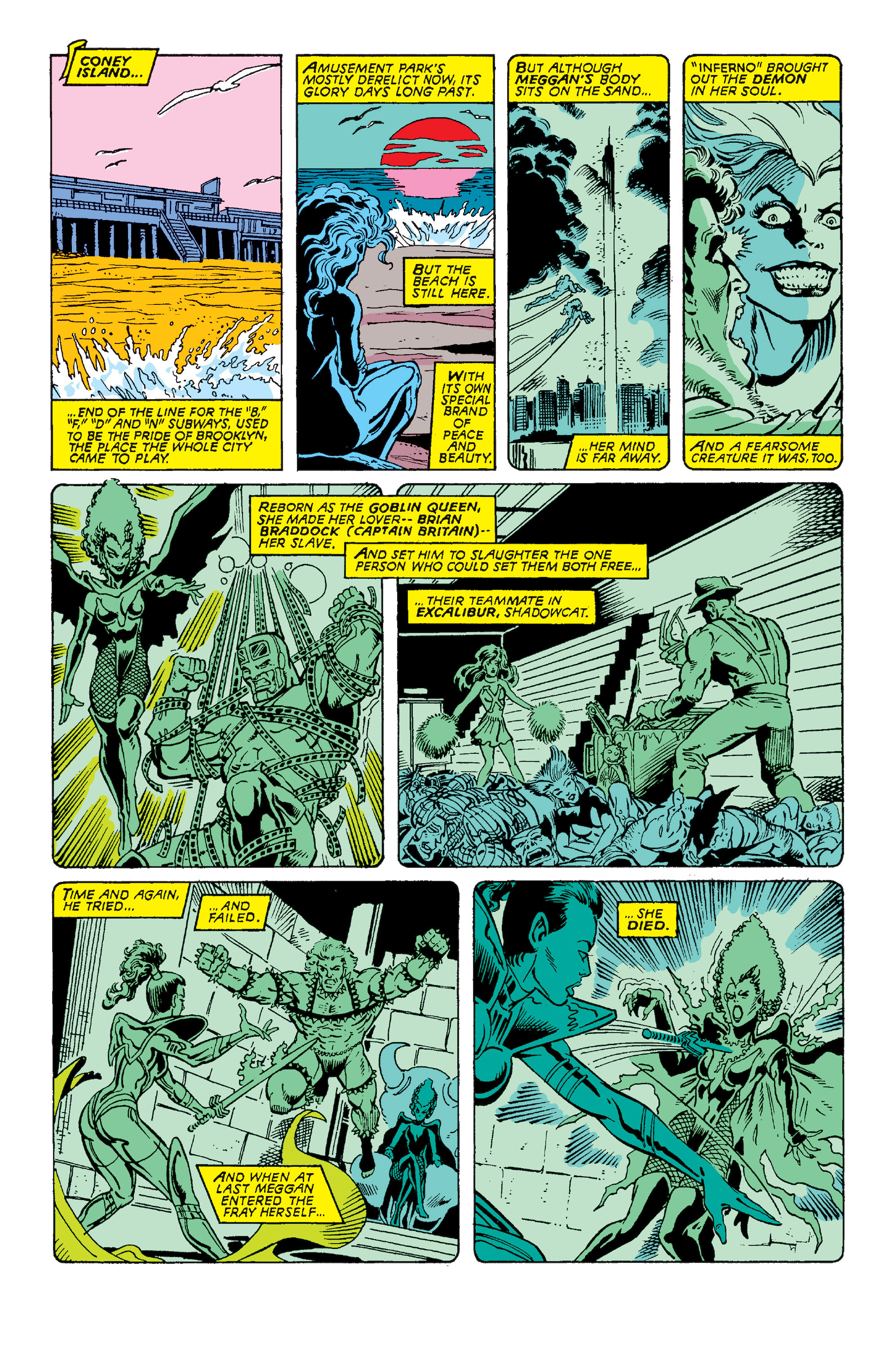 Read online Excalibur (1988) comic -  Issue #8 - 5