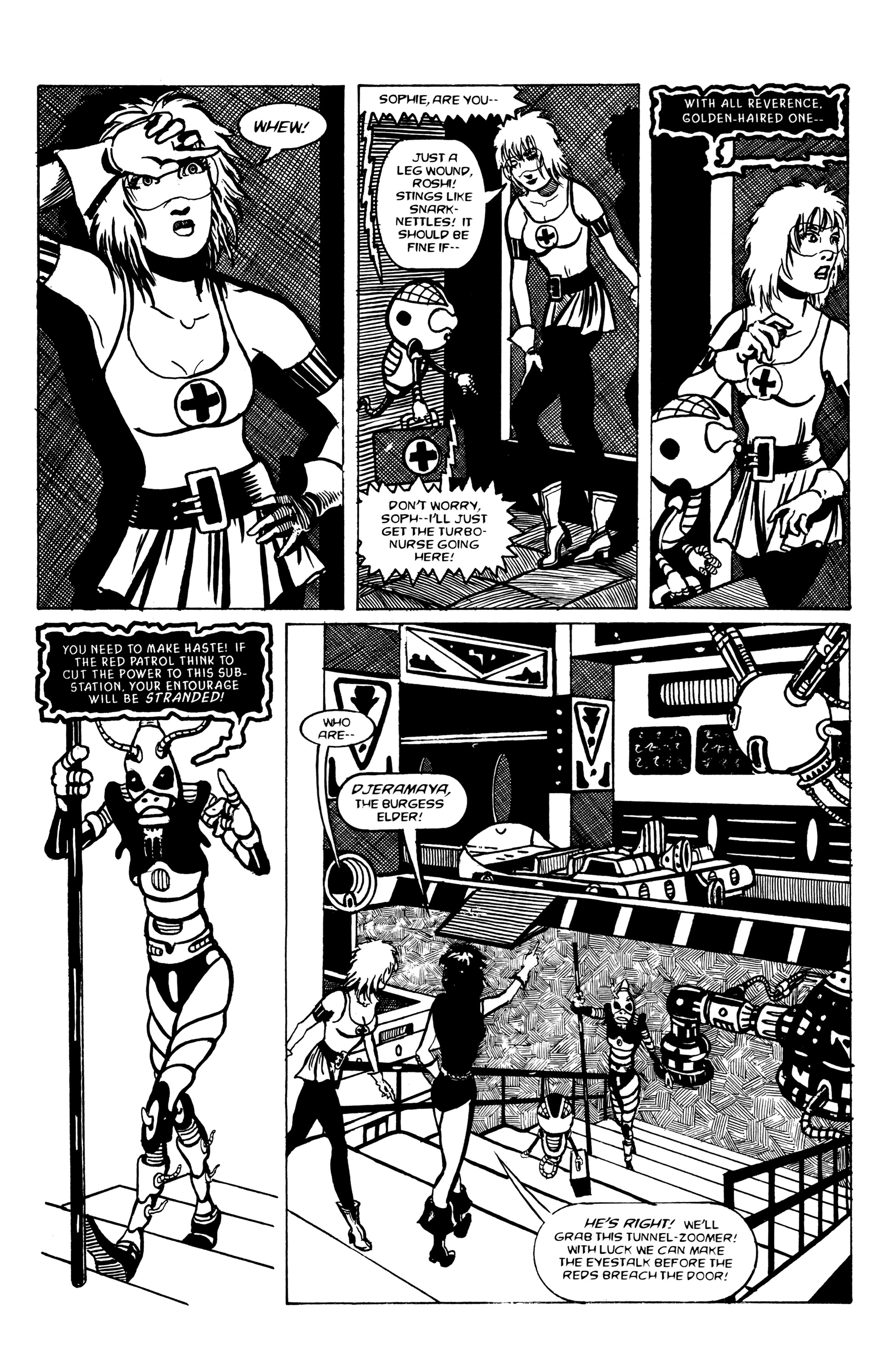Read online Strange Attractors (1993) comic -  Issue #11 - 14