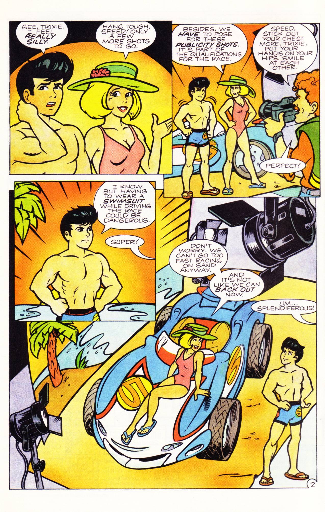 Read online The New Adventures of Speed Racer comic -  Issue #3 - 3