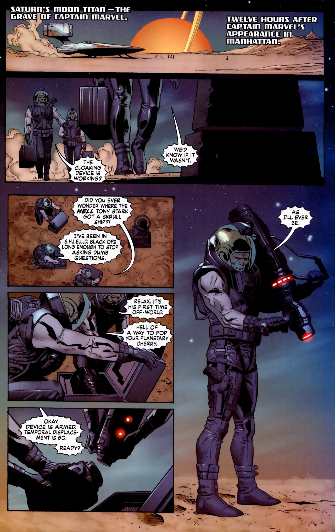 Read online Captain Marvel (2008) comic -  Issue #4 - 2
