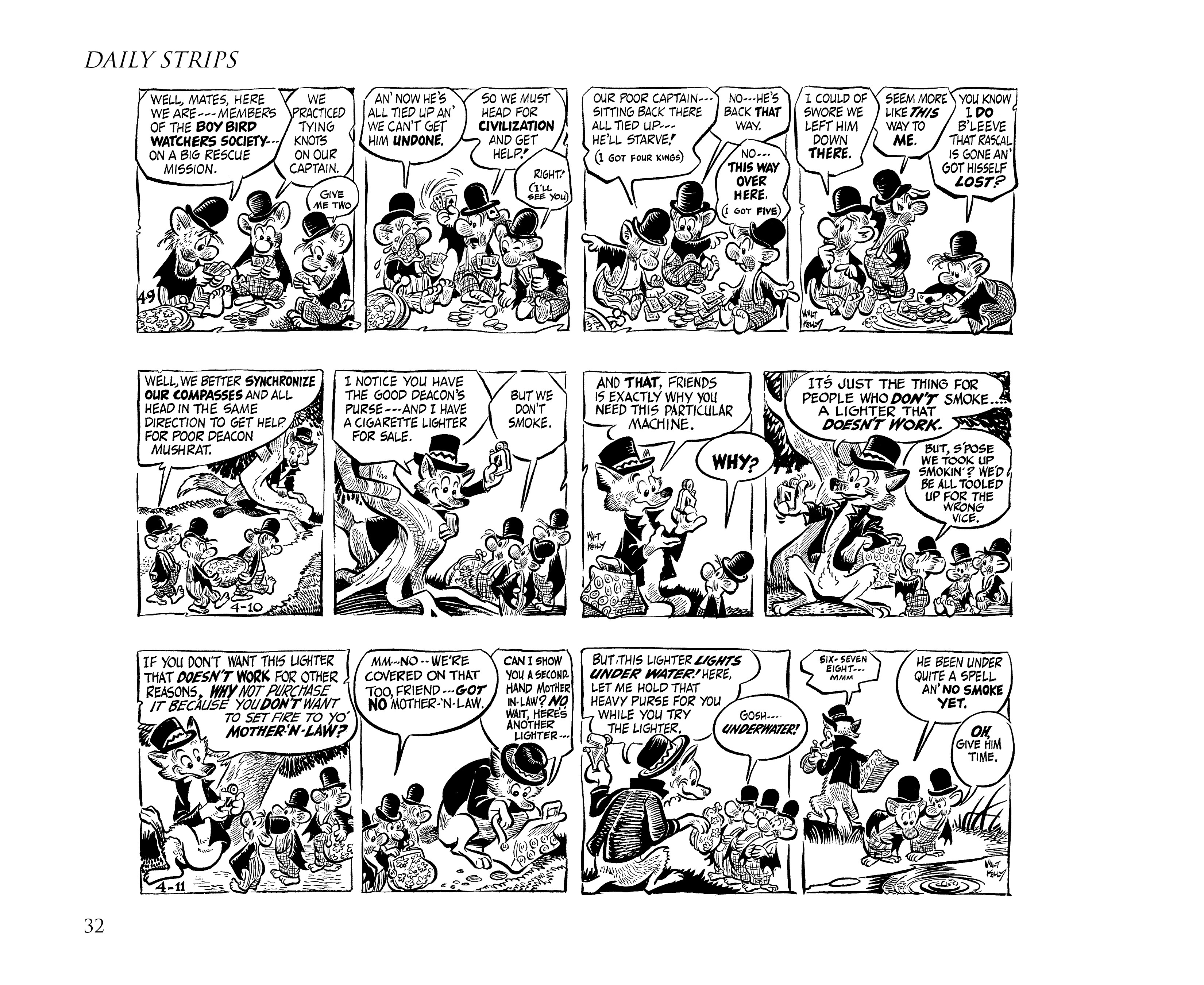 Read online Pogo by Walt Kelly: The Complete Syndicated Comic Strips comic -  Issue # TPB 2 (Part 1) - 50