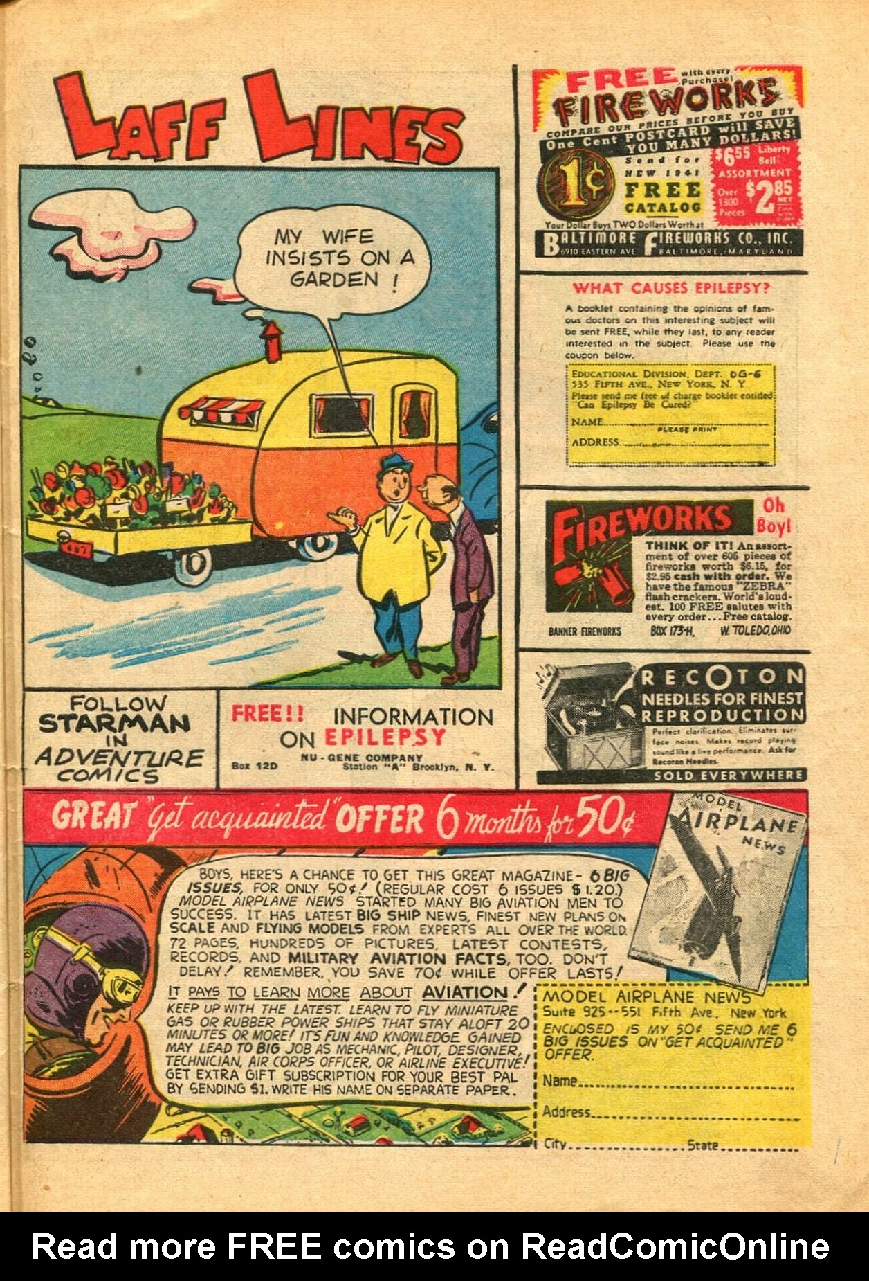 Read online More Fun Comics comic -  Issue #68 - 55