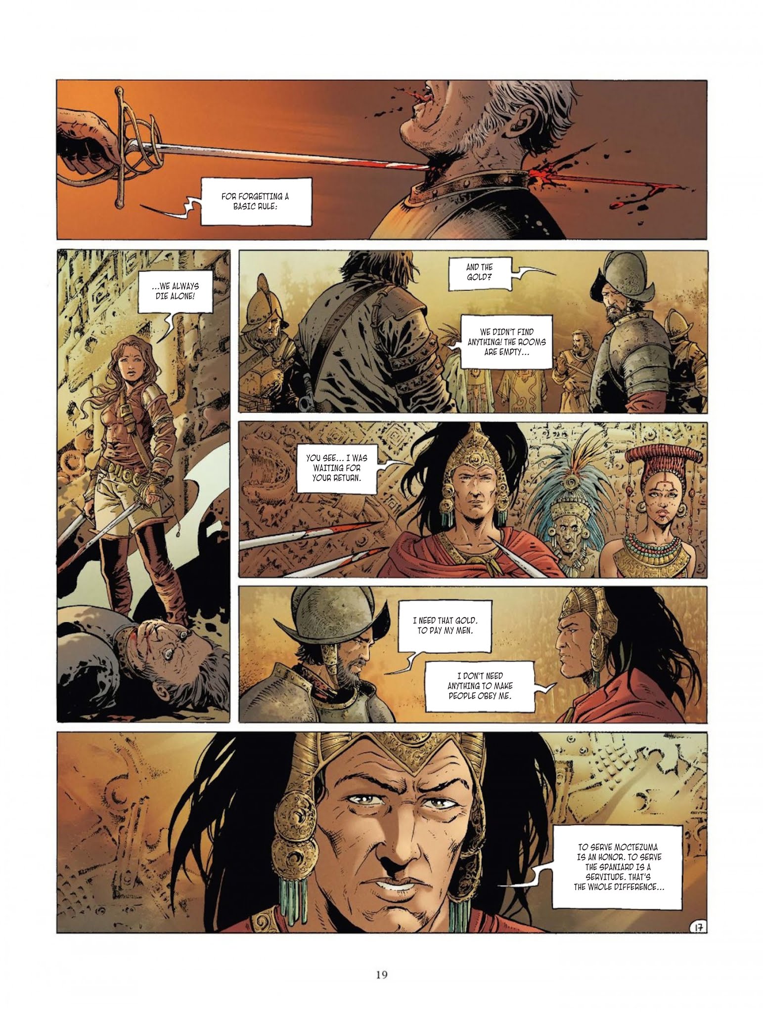 Read online Conquistador comic -  Issue #4 - 22