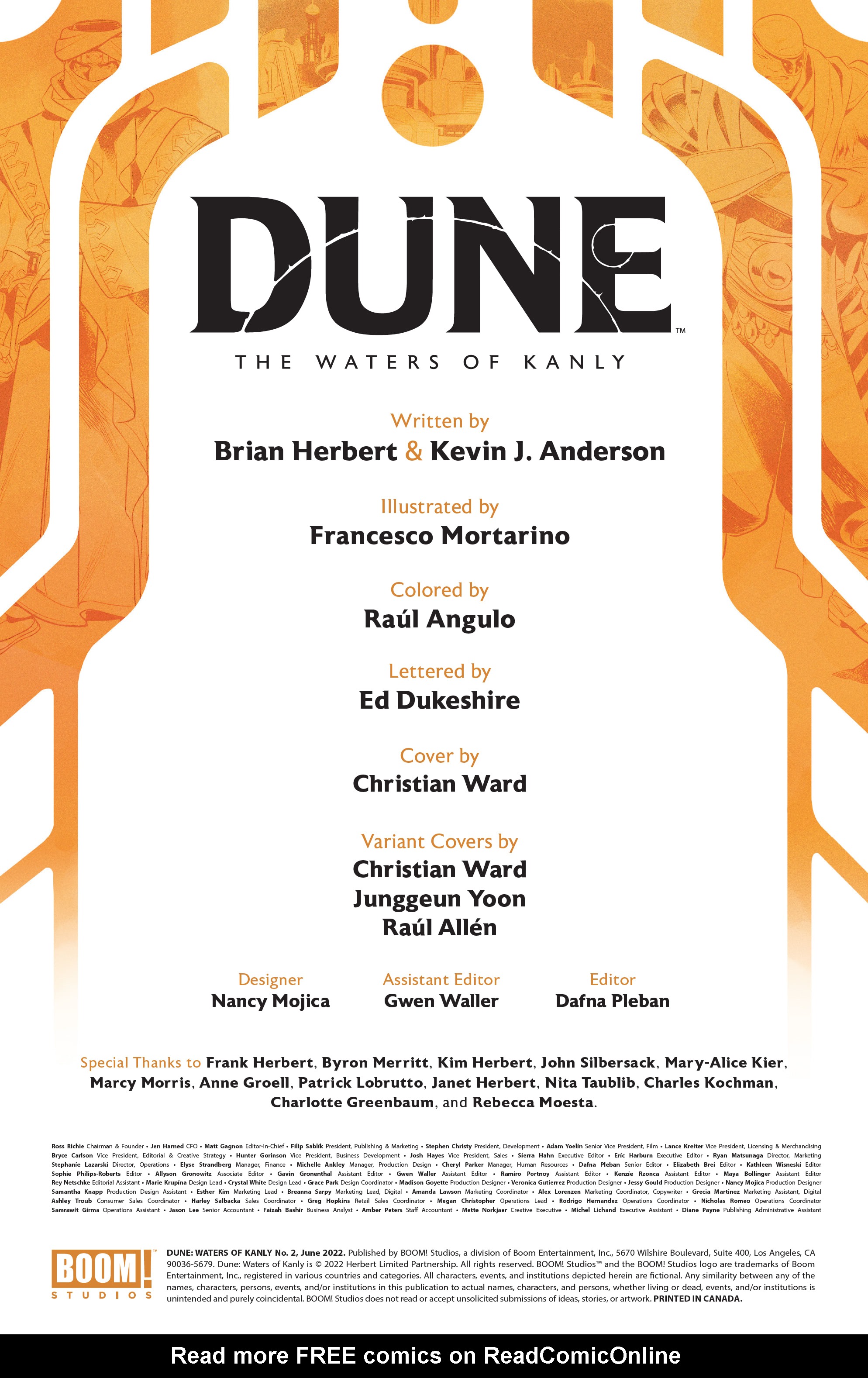 Read online Dune: The Waters of Kanly comic -  Issue #2 - 2