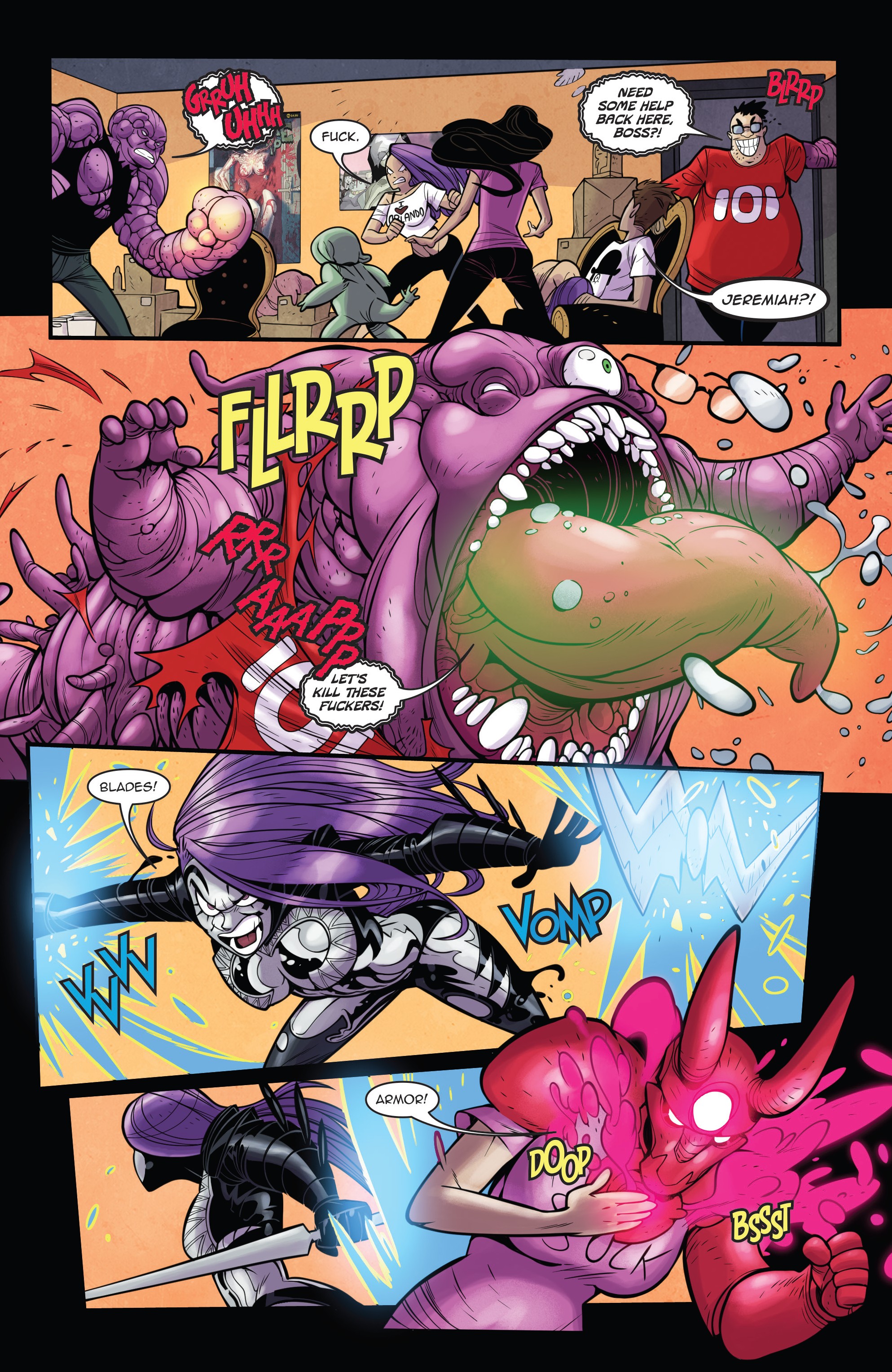 Read online Vampblade Season 3 comic -  Issue #11 - 15