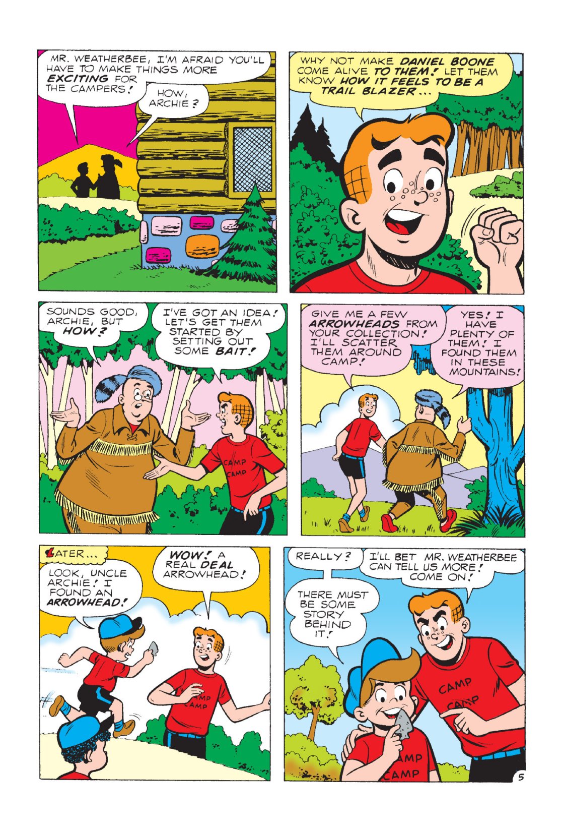 Read online Archie's Camp Tales comic -  Issue # TPB - 51