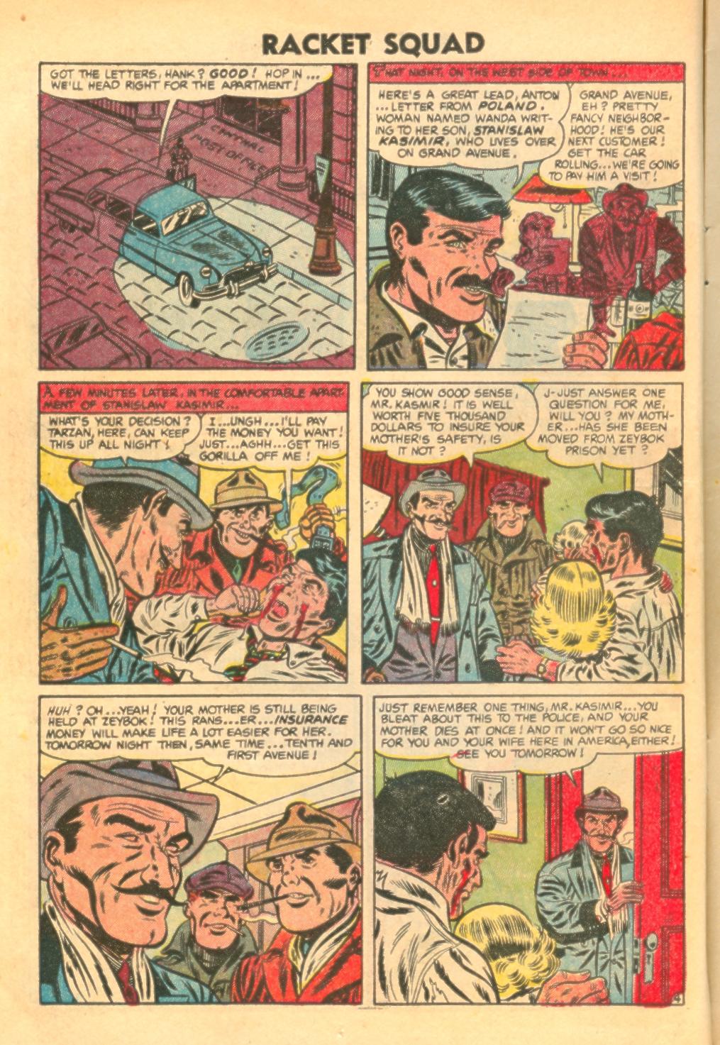 Read online Racket Squad in Action comic -  Issue #12 - 12