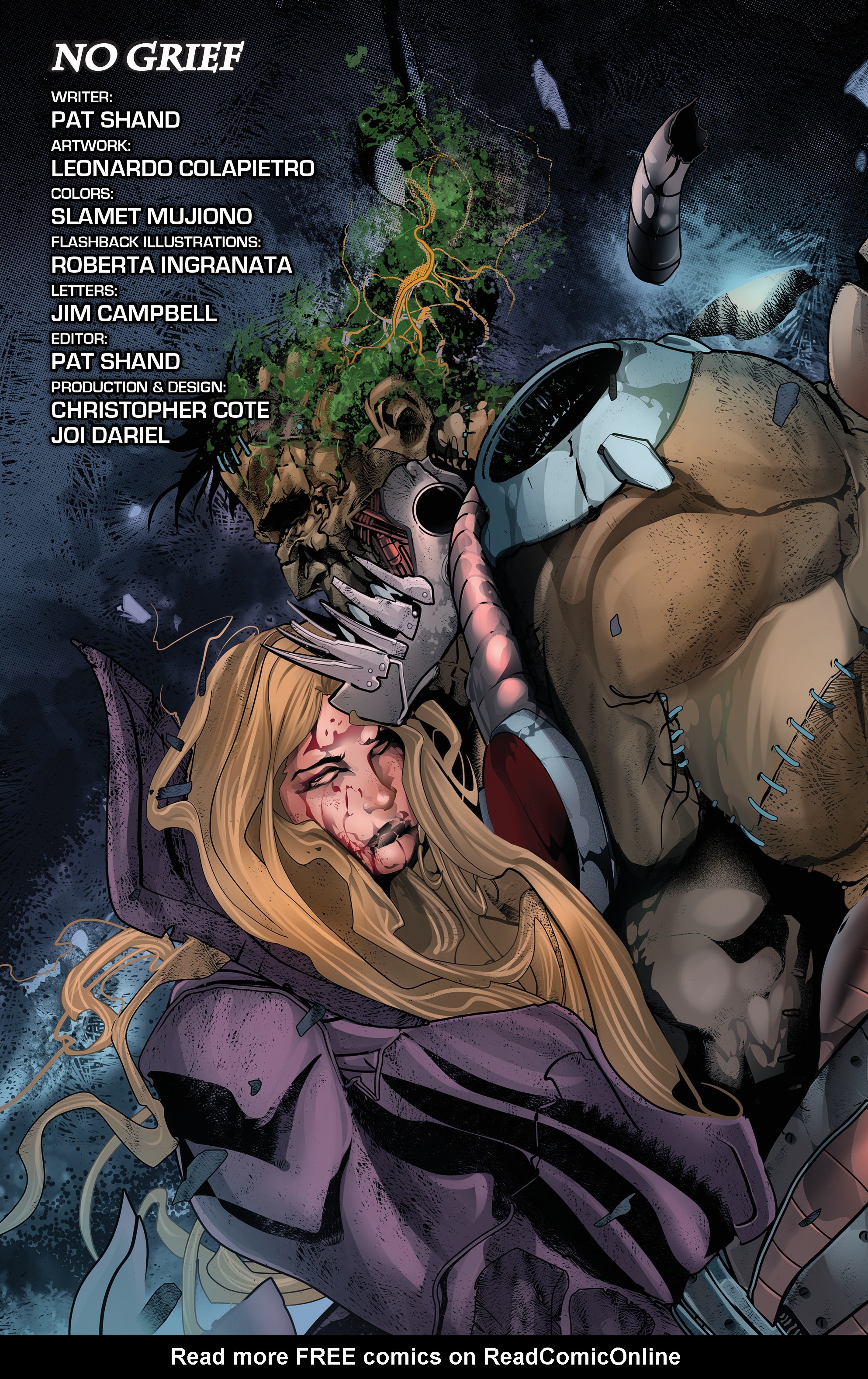 Read online Van Helsing vs Frankenstein comic -  Issue #5 - 20