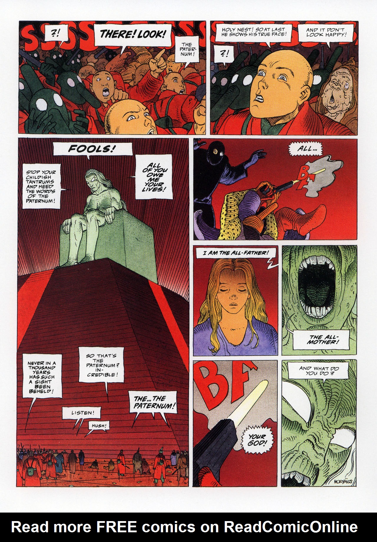 Read online Epic Graphic Novel: Moebius comic -  Issue # TPB 7 - 81