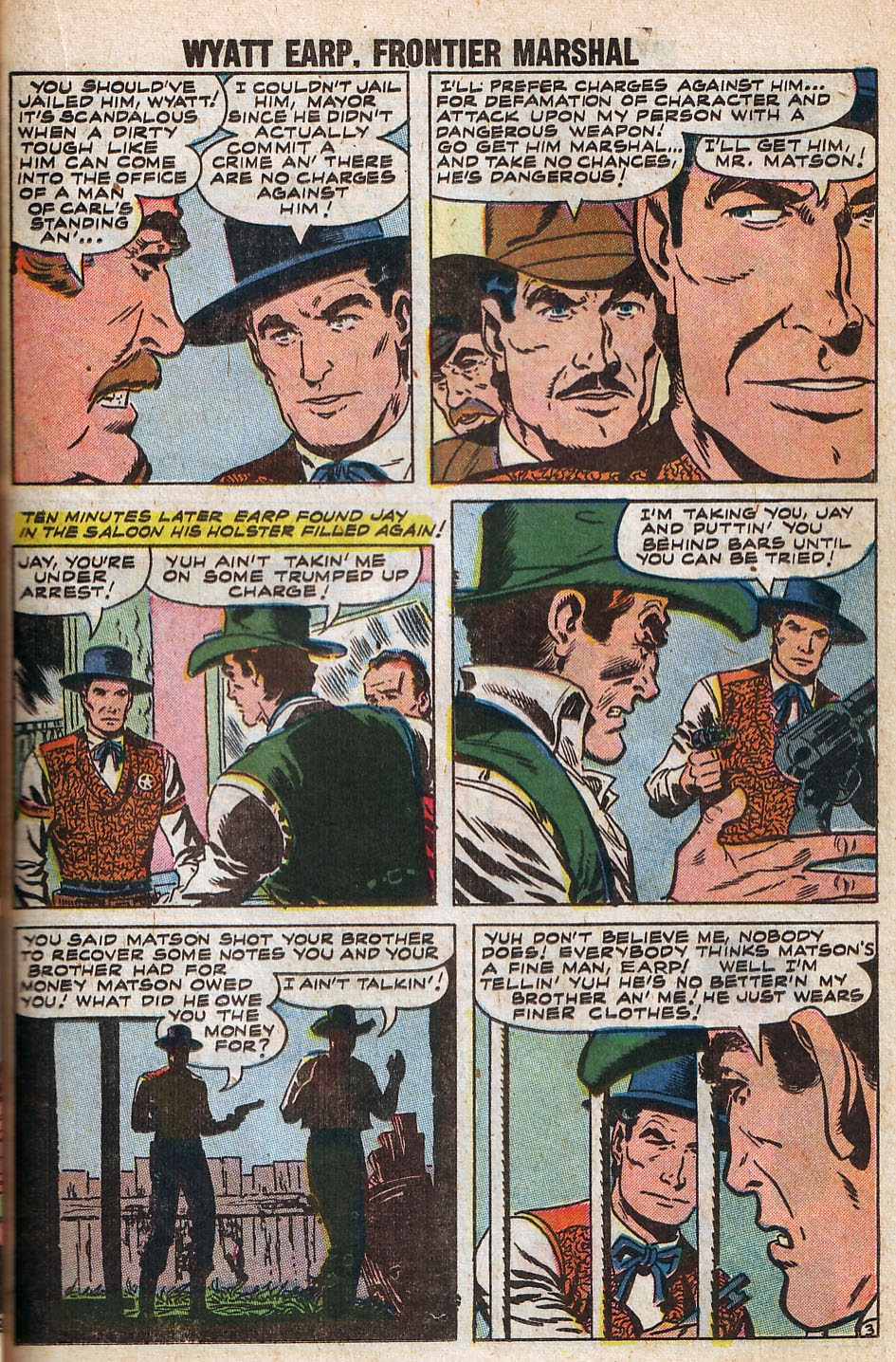 Read online Wyatt Earp Frontier Marshal comic -  Issue #21 - 46
