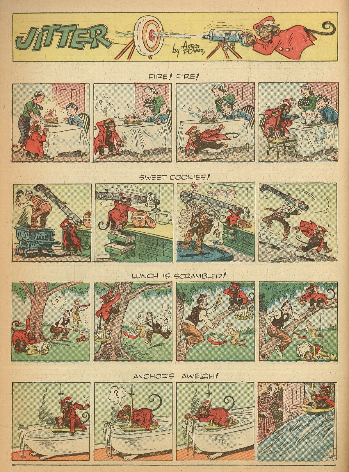 Read online Famous Funnies comic -  Issue #55 - 24