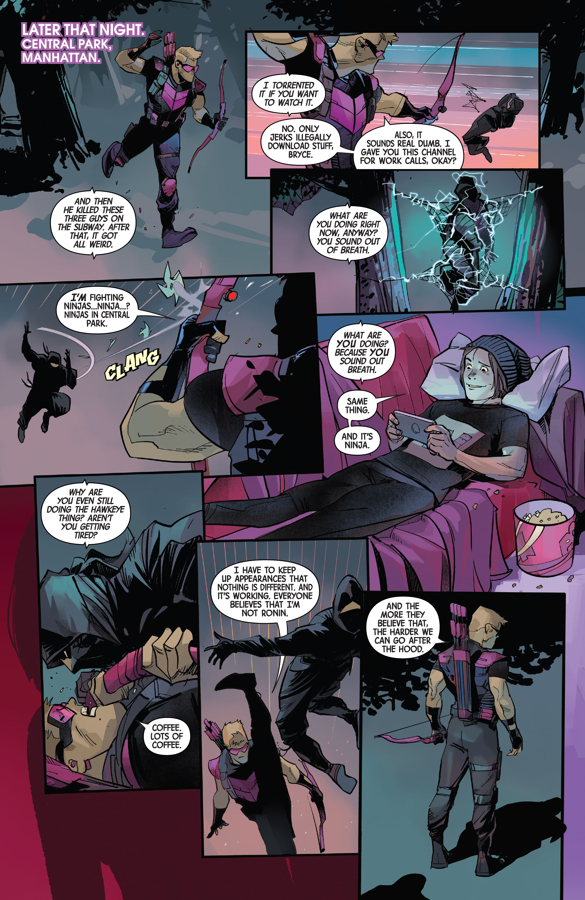 Read online Hawkeye: Freefall comic -  Issue #3 - 9