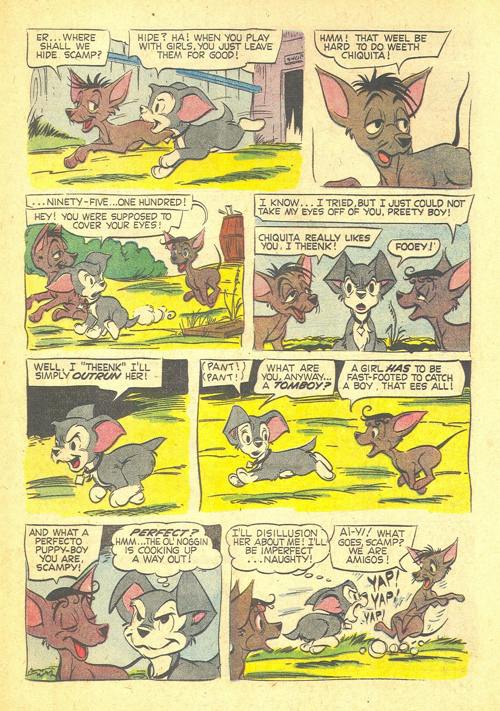 Read online Scamp (1958) comic -  Issue #6 - 17