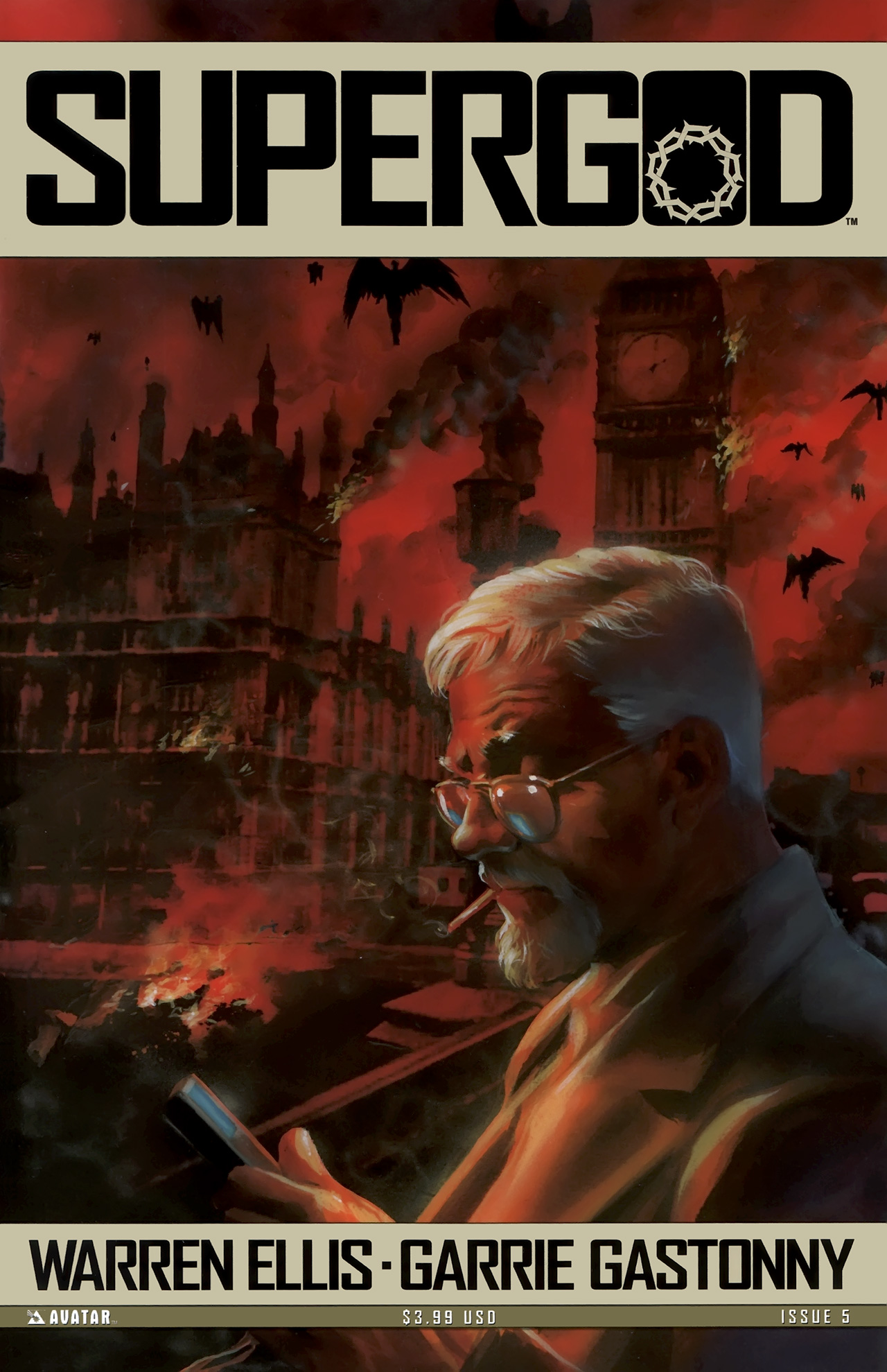 Read online Warren Ellis' Supergod comic -  Issue #5 - 1