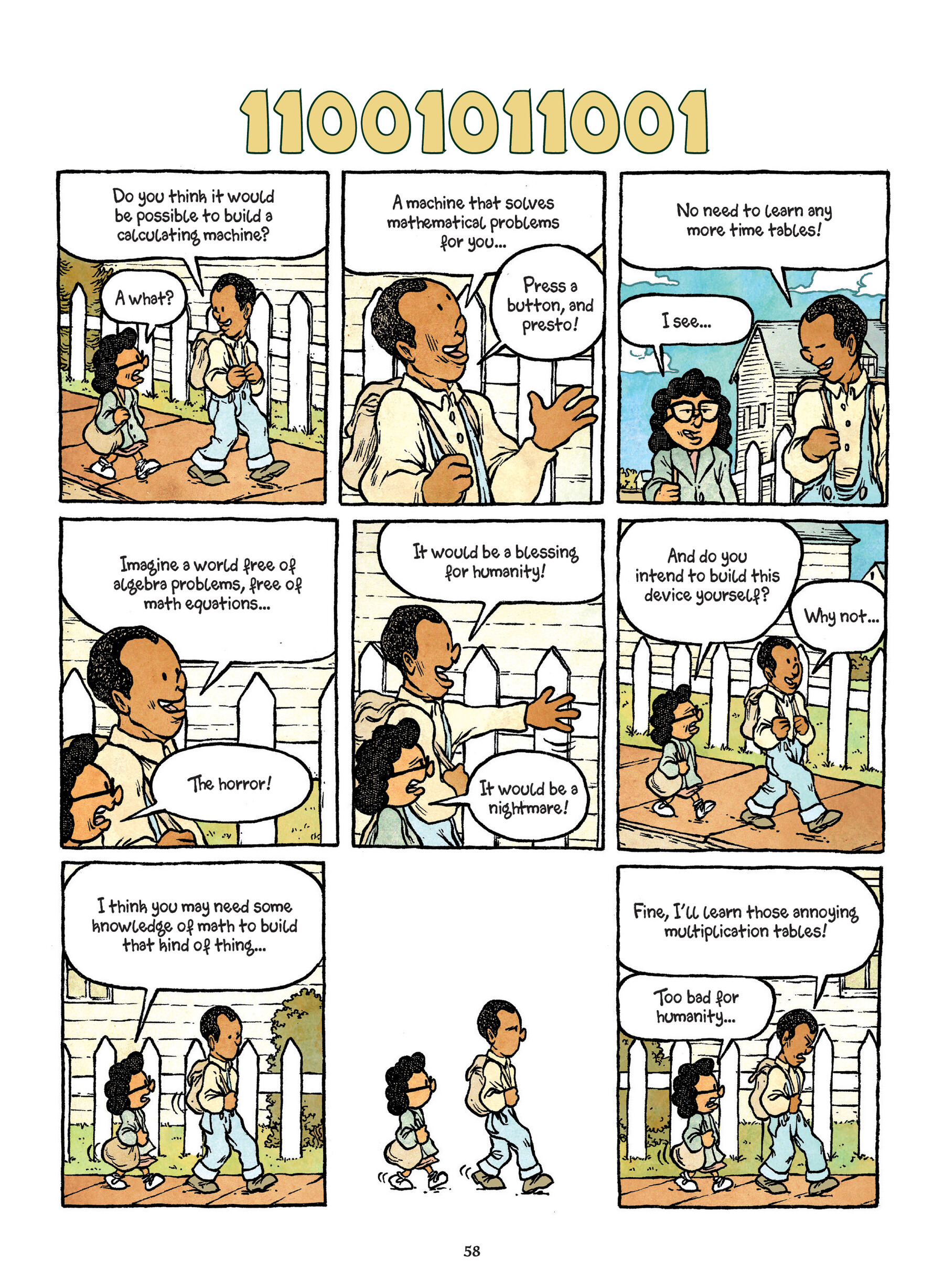 Read online Young Katherine Johnson comic -  Issue # TPB - 59