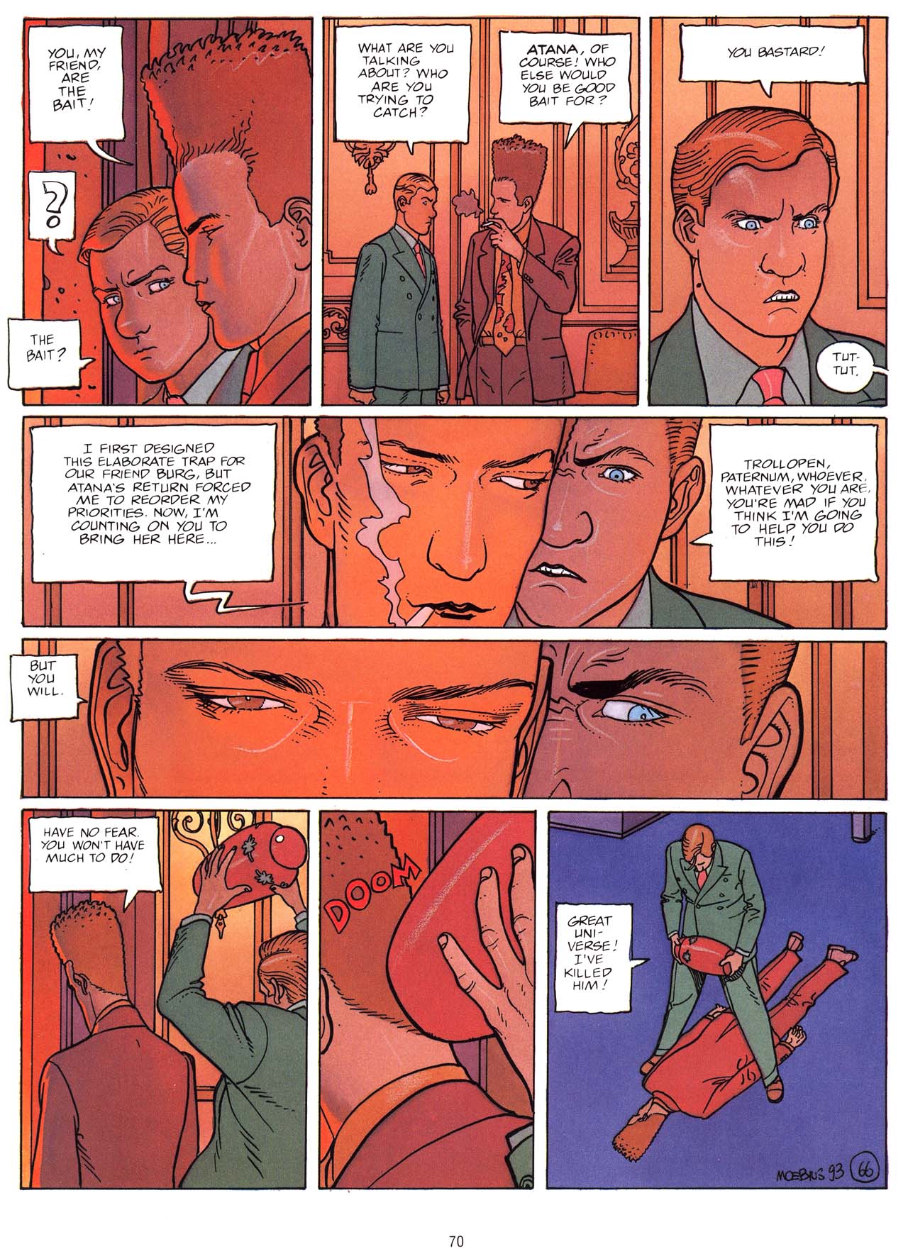 Read online Epic Graphic Novel: Moebius comic -  Issue # TPB 9 - 72