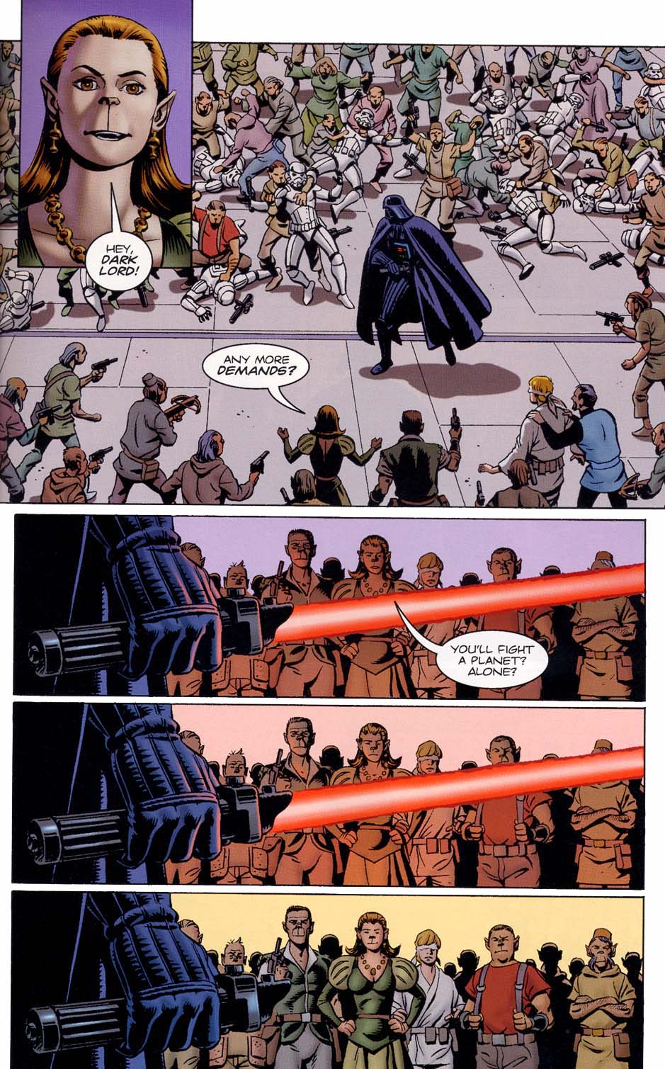 Read online Star Wars: Vader's Quest comic -  Issue # _TPB - 87