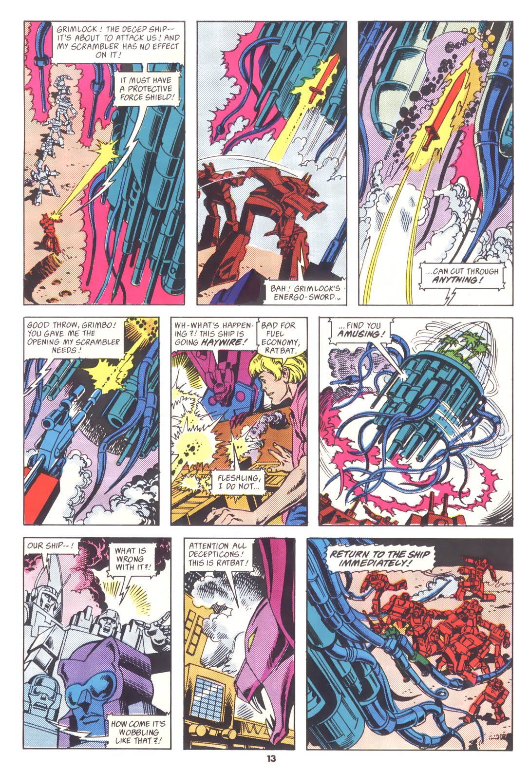 Read online The Transformers (UK) comic -  Issue #175 - 12