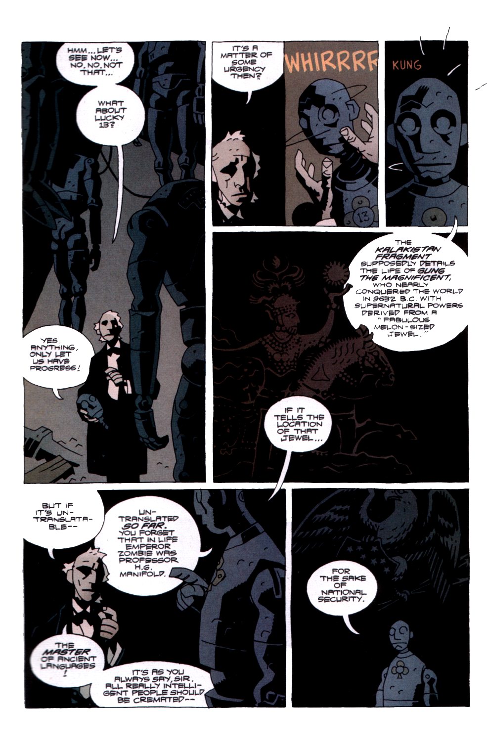 Read online The Amazing Screw-On Head comic -  Issue # Full - 6