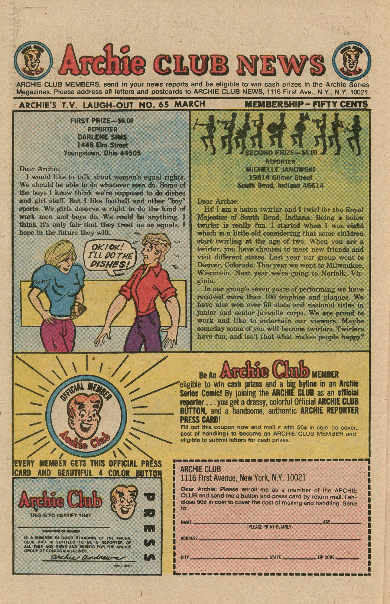 Read online Archie's TV Laugh-Out comic -  Issue #65 - 26