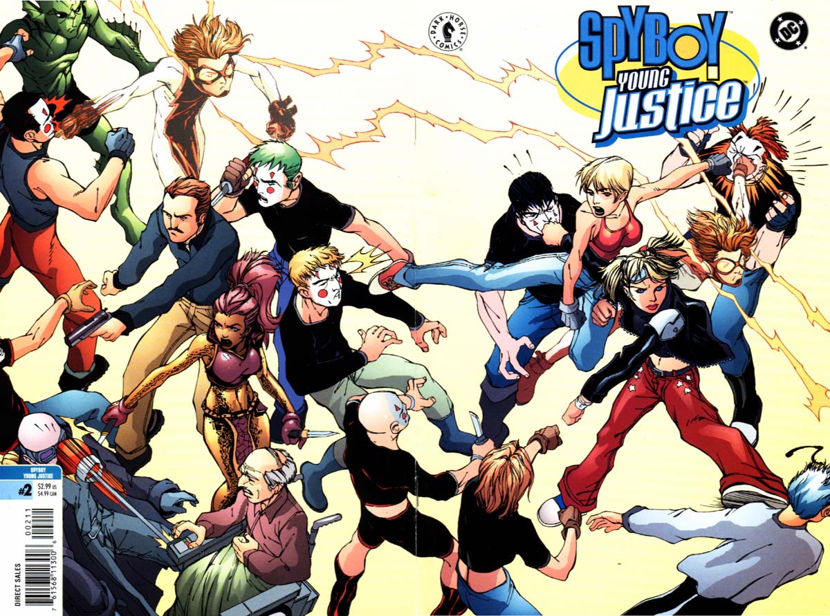 Read online SpyBoy/Young Justice comic -  Issue #2 - 1